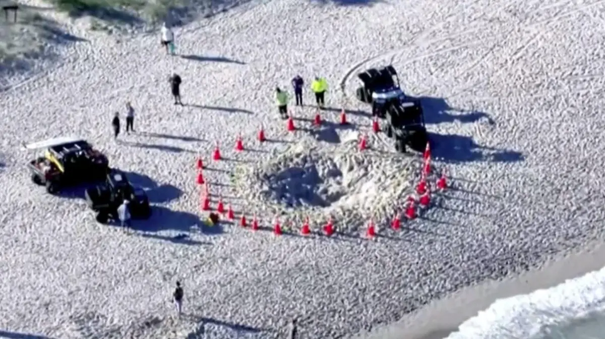 Die Geschwister gruben 1,50 bis 1,80 Meter tief, doch ihre Konstruktion war nicht stabil genug.