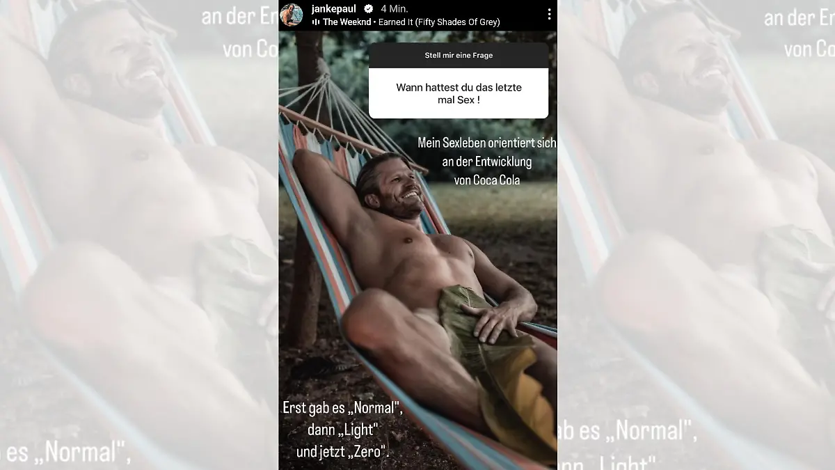 Paul Janke beantwortet auf Instagram auch eine Frage zu seinem Sexleben.