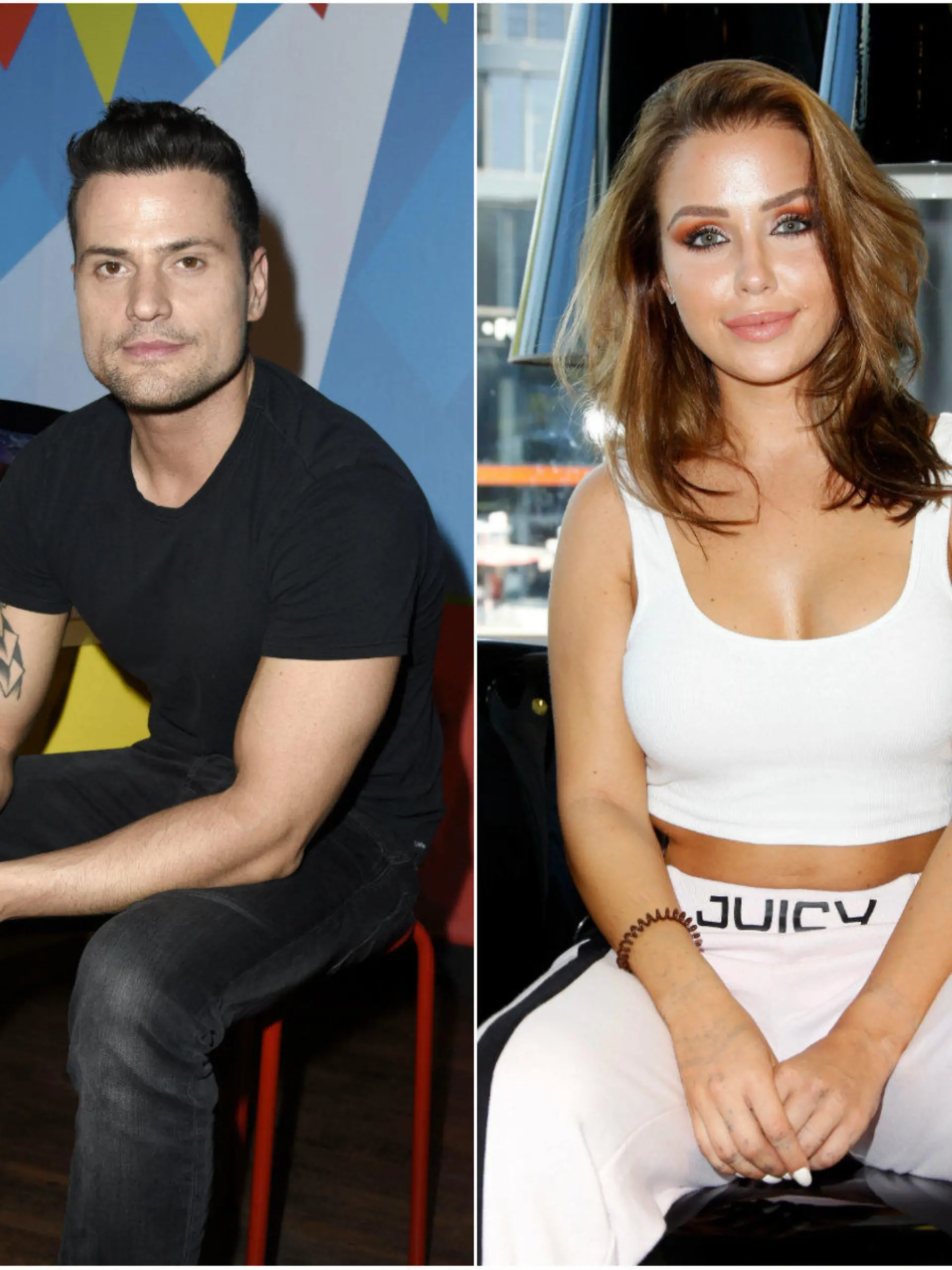 Rocco Stark und Kim Gloss / Collage