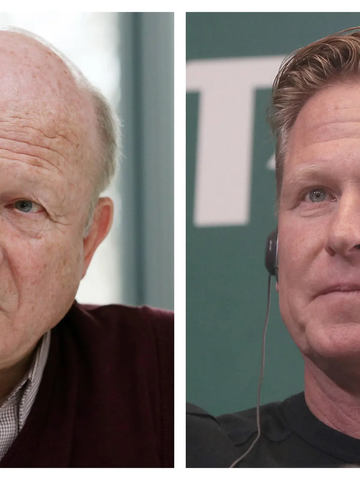 Markus Gisdol trauert um Helmut Groß (l.).