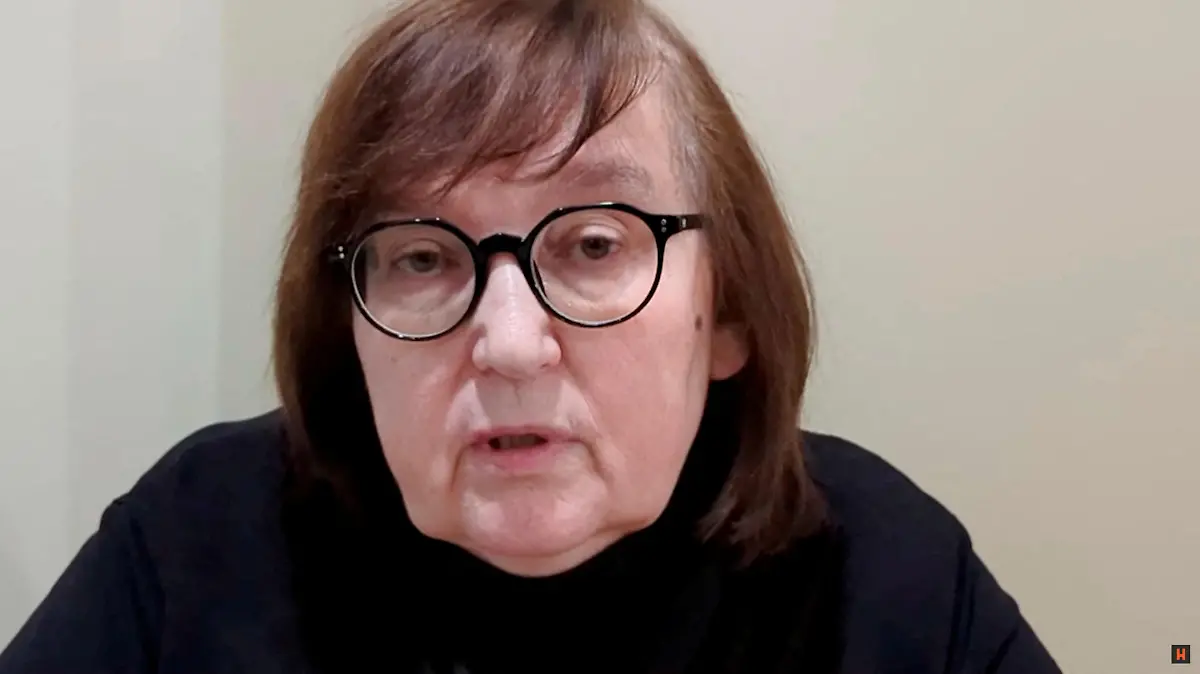 FILE PHOTO: Mother of late Russian opposition leader Alexei Navalny, Lyudmila Navalnaya, delivers a video address in Salekhard, in the Yamal-Nenets Region, Russia, in this still image taken from a handout video released February 22, 2024. Alexei Navalny YouTube Channel/Handout via REUTERS THIS IMAGE HAS BEEN SUPPLIED BY A THIRD PARTY. NO RESALES. NO ARCHIVES. MANDATORY CREDIT./File Photo