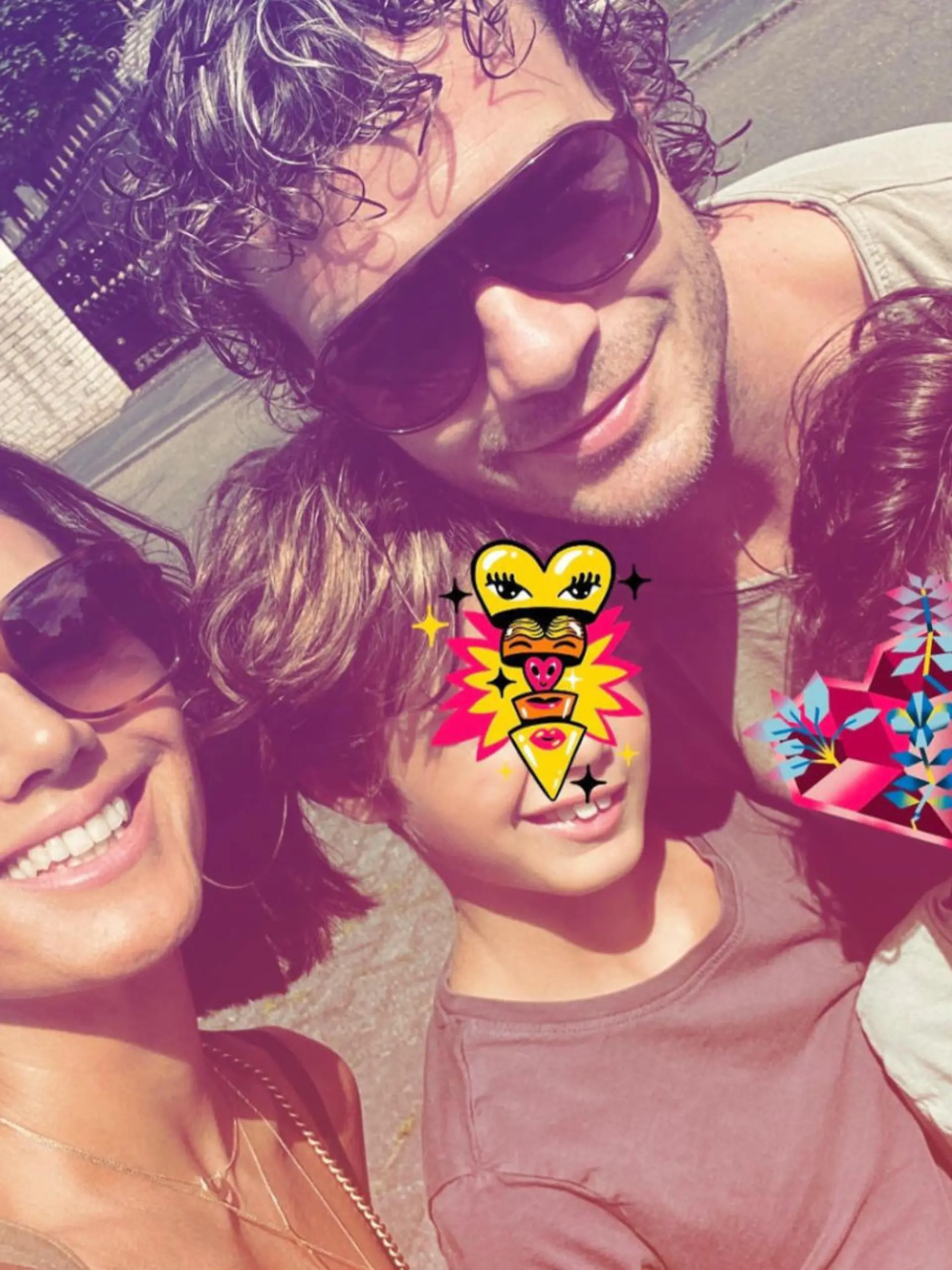 Nazan Eckes mit der Familie