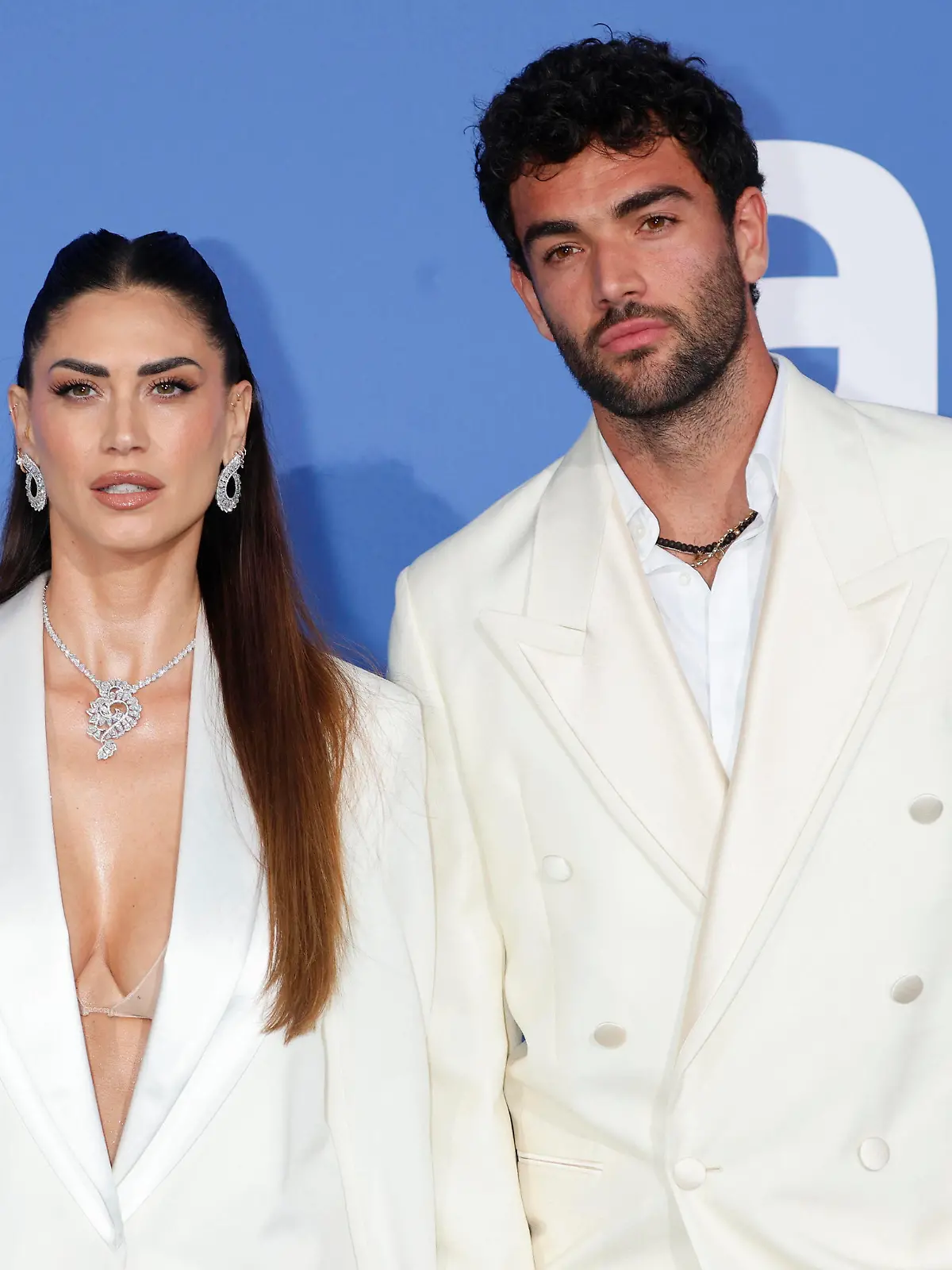Melissa Satta und Matteo Berrettini bei der 29. amfAR Gala Cannes im Rahmen vom Festival de Cannes 2023 / 76. Internationale Filmfestspiele von Cannes im HÃ tel du Cap-Eden-Roc. Antibes, 25.05.2023 *** Melissa Satta and Matteo Berrettini at the 29 amfAR Gala Cannes at the Festival de Cannes 2023 76 Cannes International Film Festival at HÃ tel du Cap Eden Roc Antibes, 25 05 2023 Foto:xD.xBedrosianx/xFuturexImage