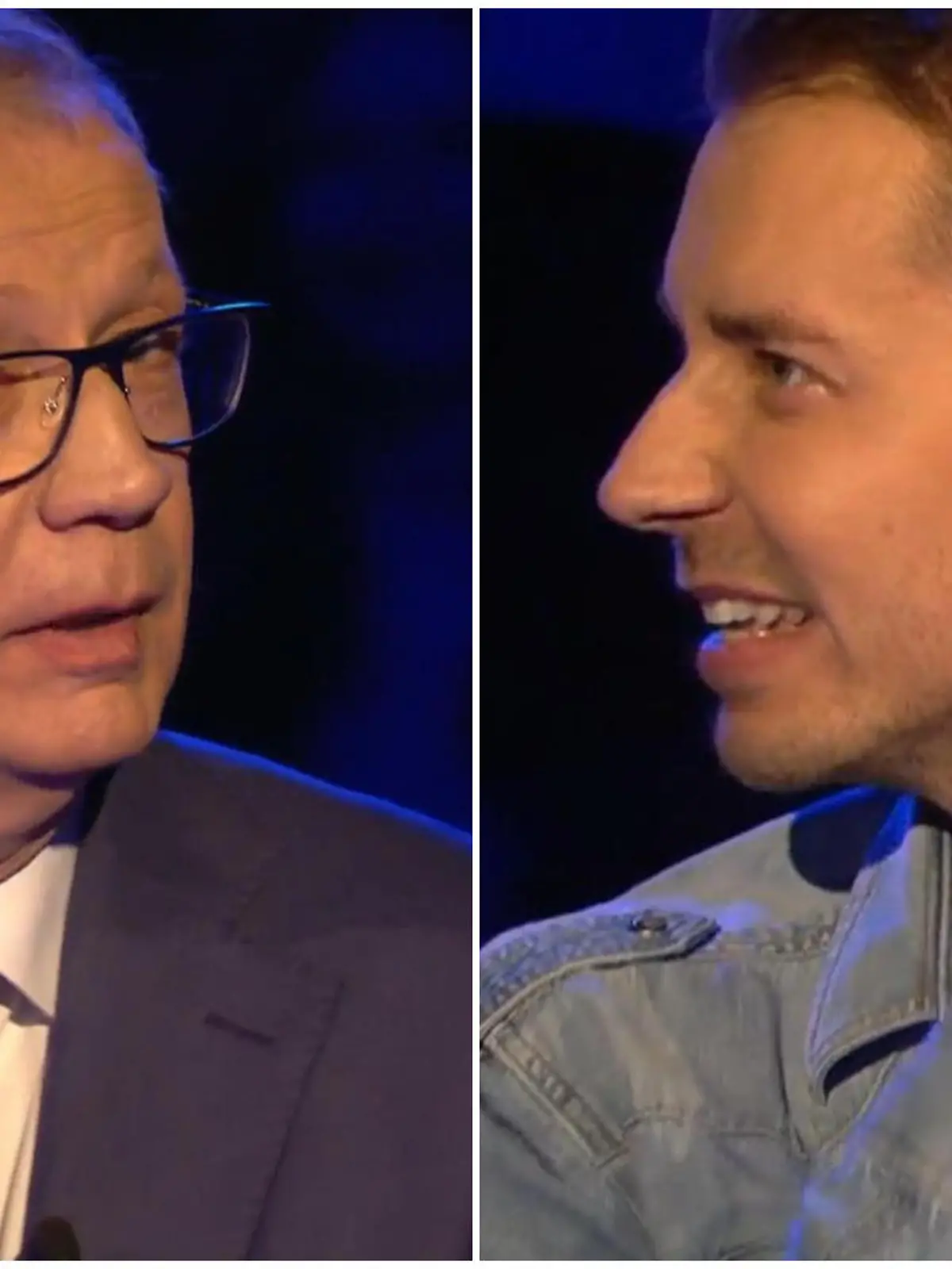 „Wer wird Millionär?“-Moderator Günther Jauch und sein Kandidat Rüdiger Matthews haben eine nicht ganz klitzekleine Gemeinsamkeit.