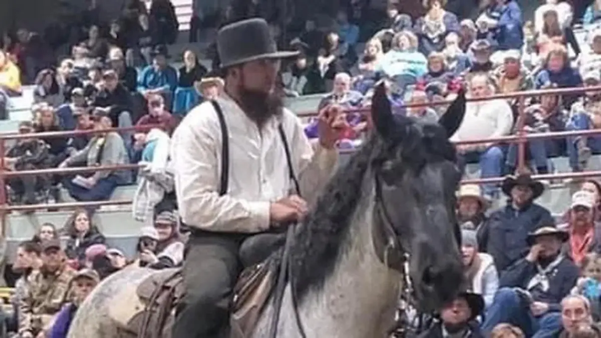 Amish-Vater Menno Miller
