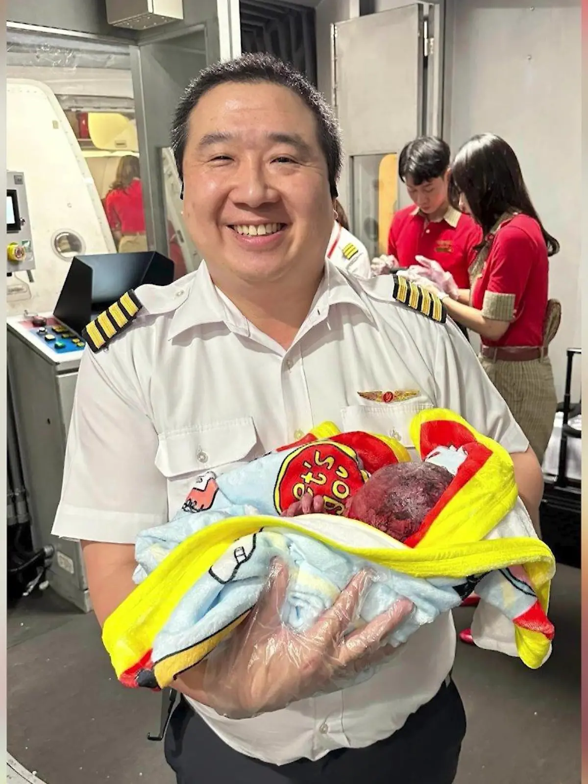 Geburt Flugzeug VietJet