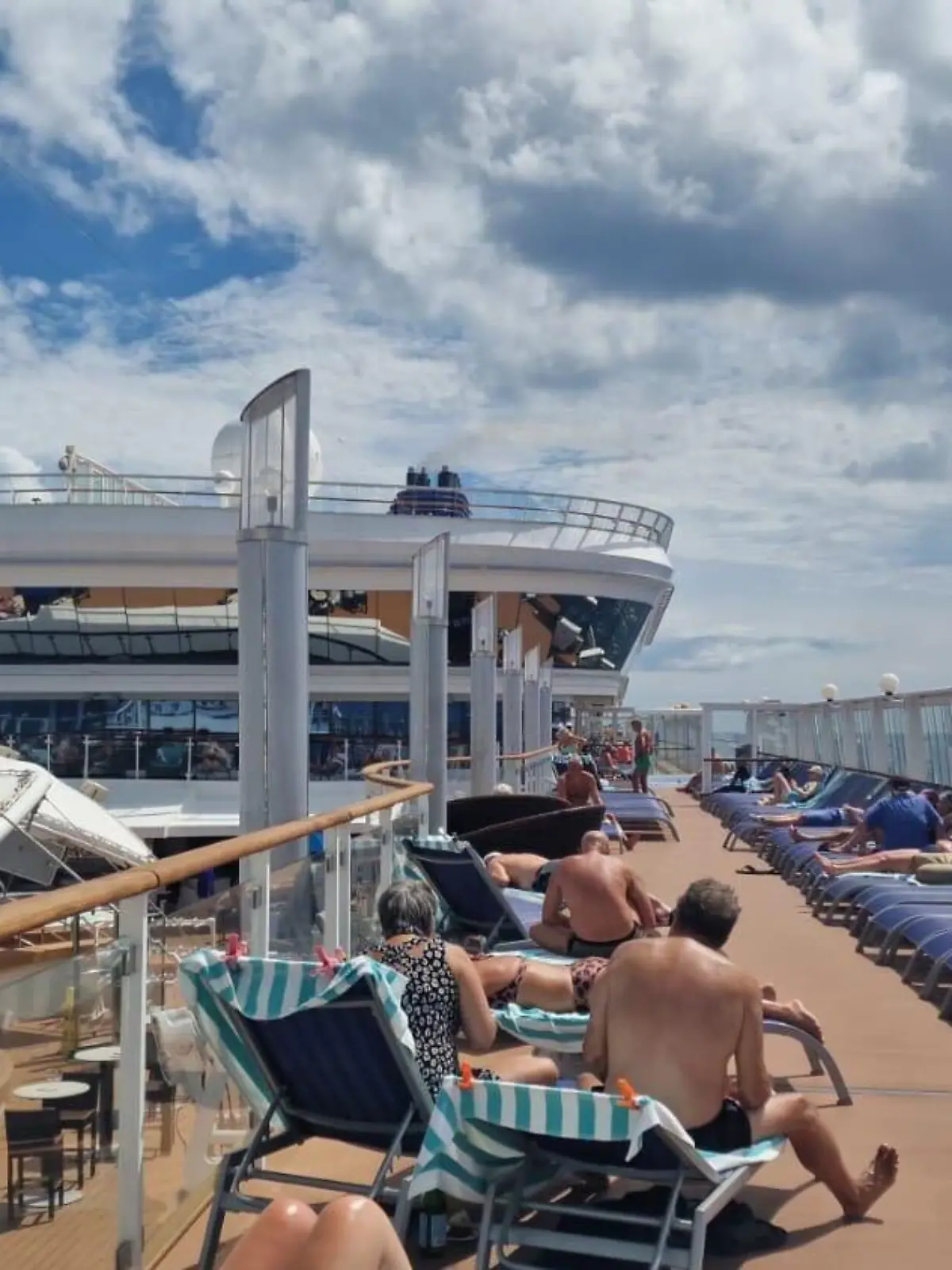 Passagiere auf der „Norwegian Dawn“