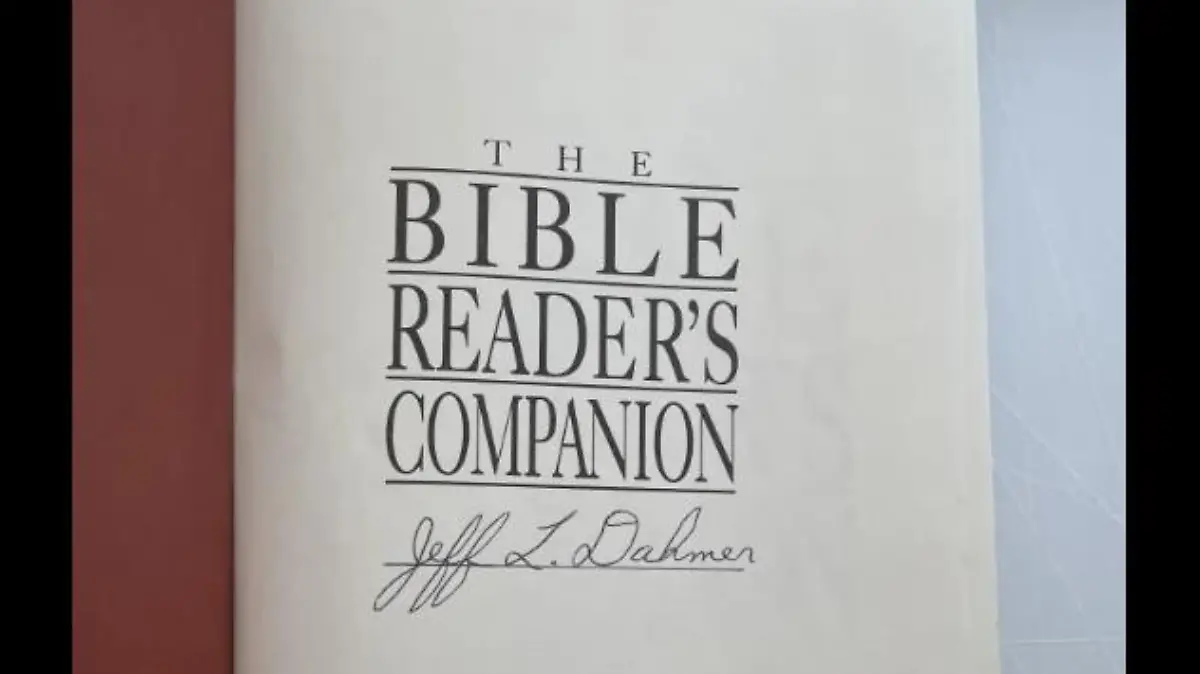 Eine Bibel von Jeffrey Dahmer