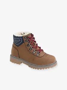 Jungen-Boots mit Schnürung und Reißverschluss