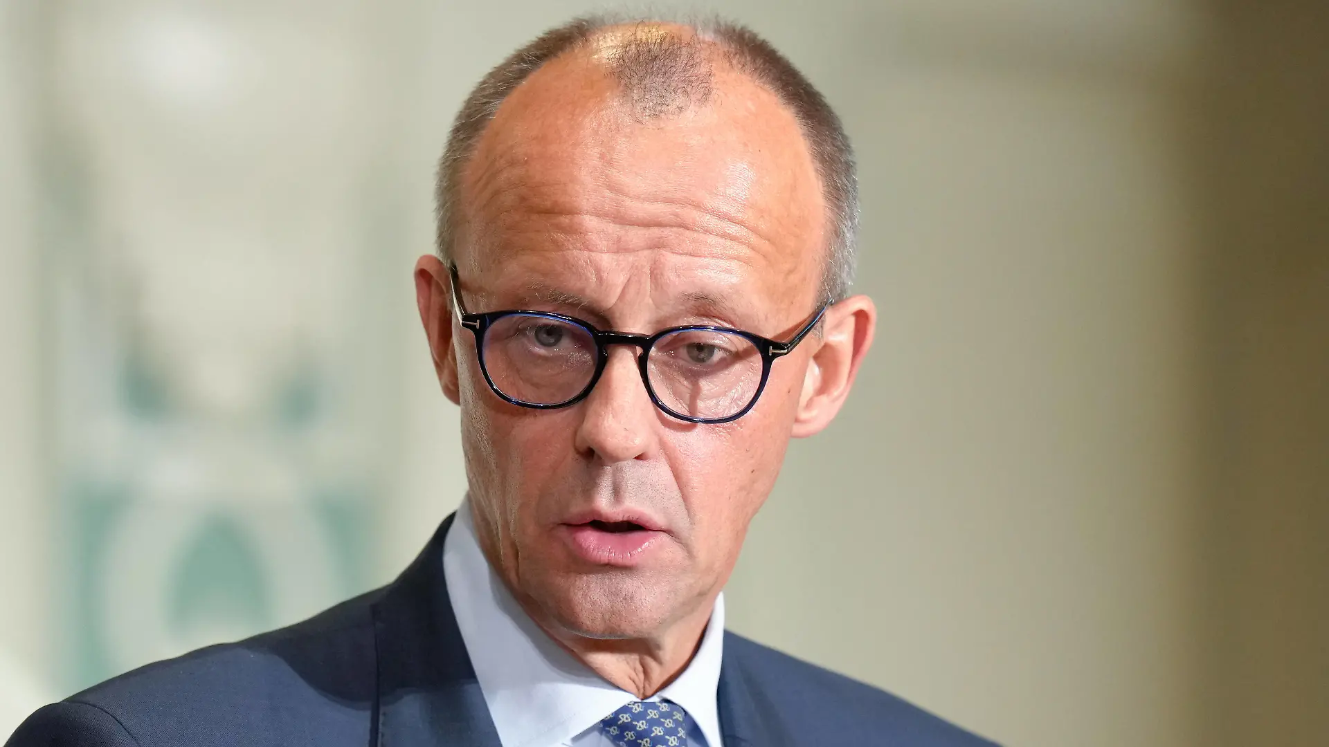 40 Jahre nach der Kanzlerwahl- Eroeffnungsveranstaltung der Helmut Kohl Stiftung Aktuell 27.09.2022, Berlin, Friedrich Merz der CDU Vorsitzende bei seiner Rede bei der Eroeffnungsveranstaltung der Helmut Kohl Stiftung Berlin Berlin Deutschland *** 40 years after the election of the chancellor opening event of the Helmut Kohl Foundation Current 27 09 2022, Berlin, Friedrich Merz the CDU chairman during his speech at the opening event of the Helmut Kohl Foundation Berlin Berlin Germany