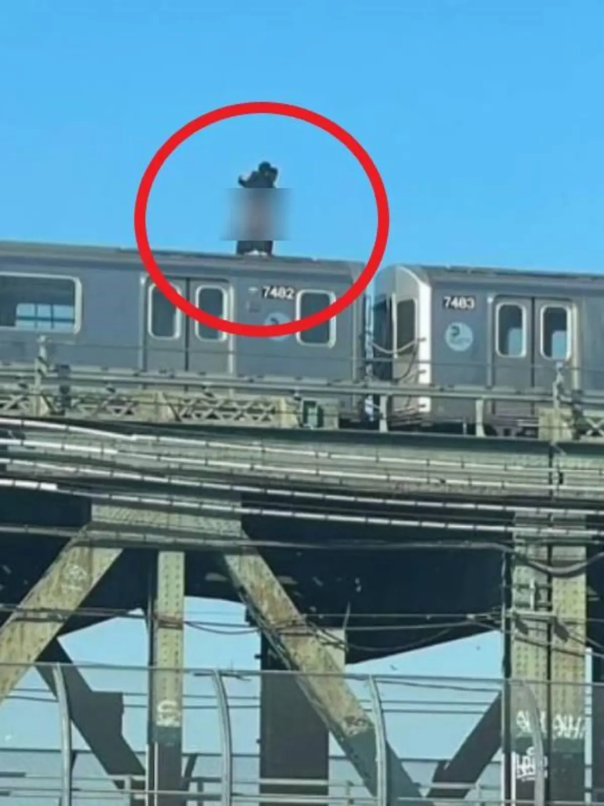 Haben hier Männer Sex AUF einer New Yorker U-Bahn?