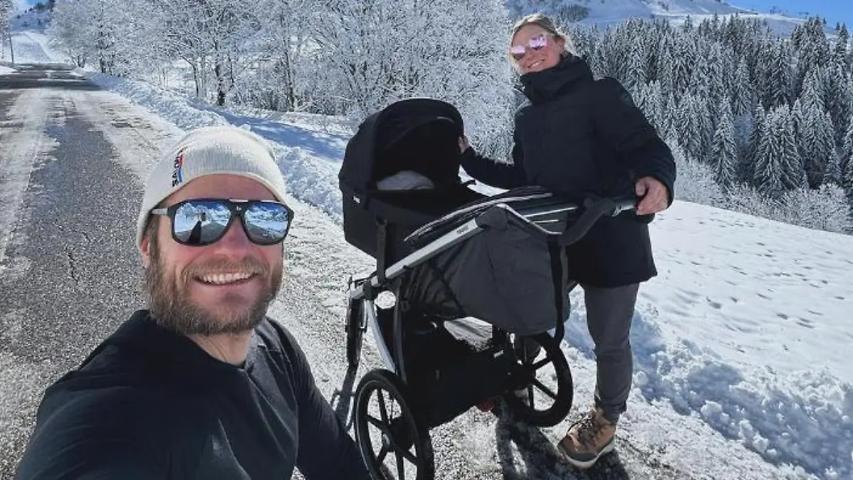 Tessa Worley und Julien Lizeroux sind zum ersten Mal Eltern geworden.