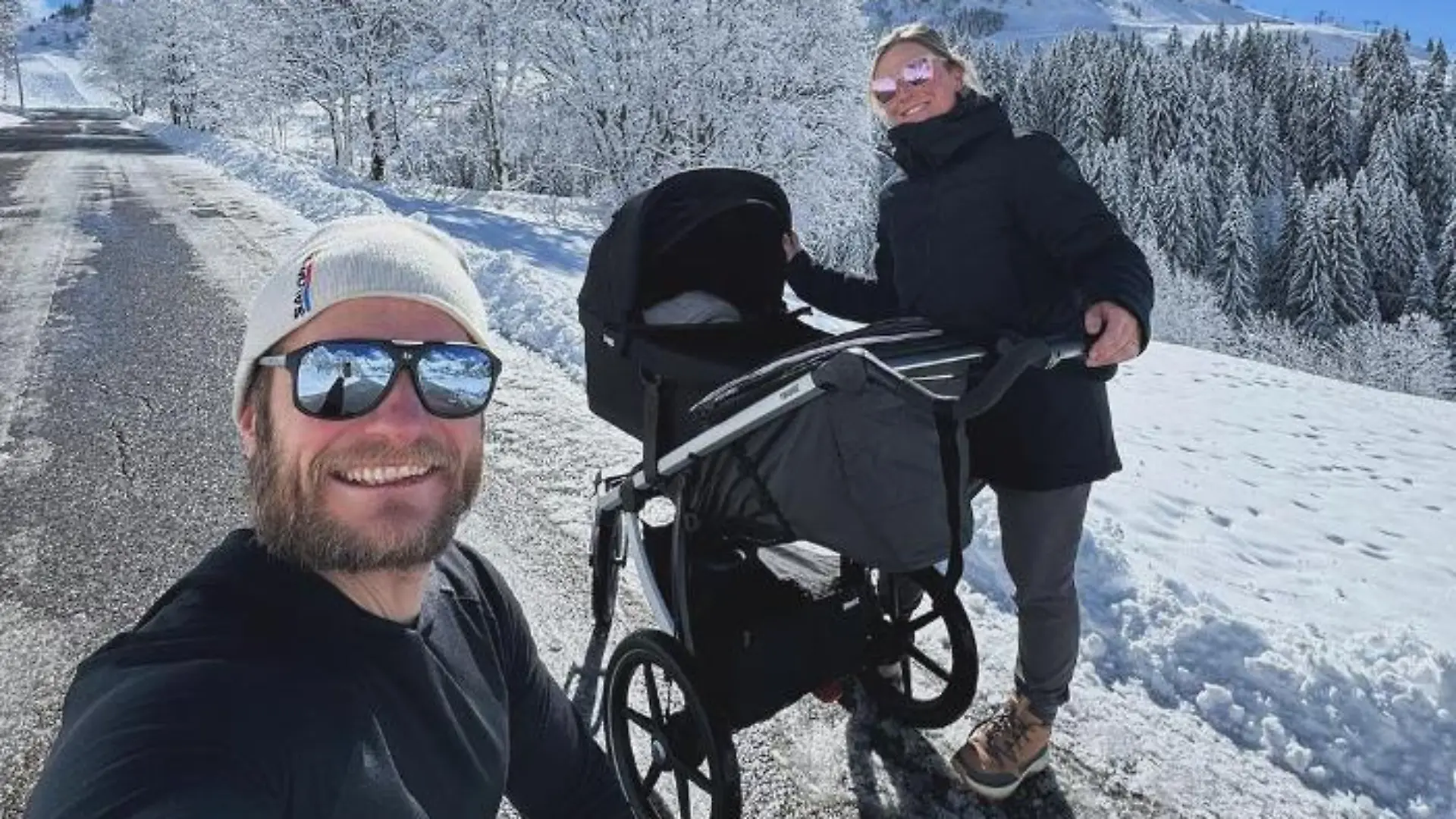 Tessa Worley und Julien Lizeroux sind zum ersten Mal Eltern geworden.