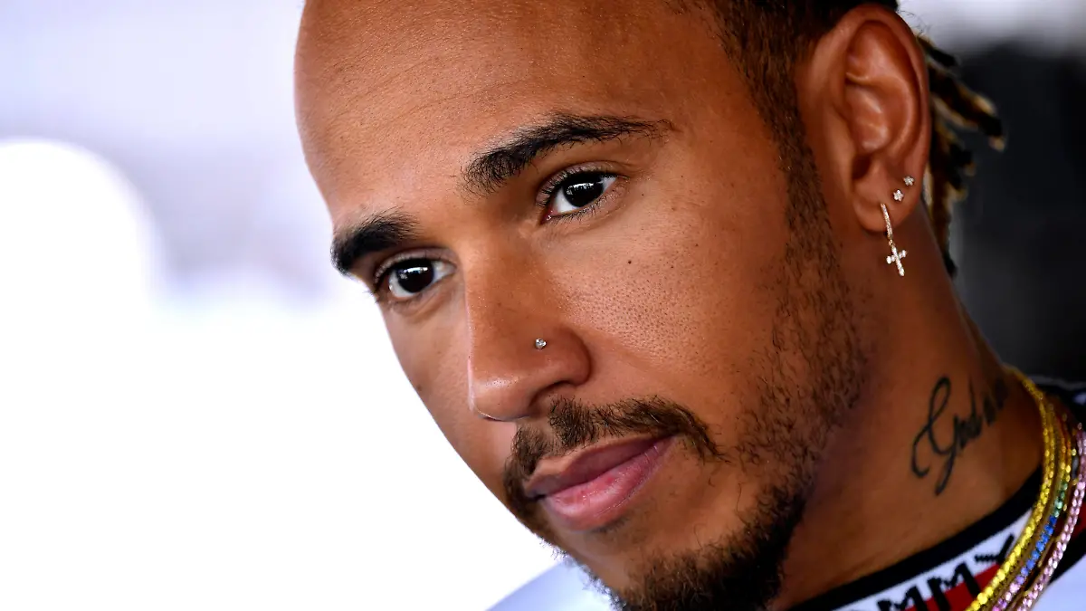 HAMILTON Lewis F1 Team Mercedes AMG Formel 1 Saison 2022 GP von Spanien 2022 Am 20.05.2022 in Barcelona *** HAMILTON Lewis F1 Team Mercedes AMG Formula 1 Season 2022 GP of Spain 2022 On 20 05 2022 in Barcelona Copyright: xJerryxAndrex 