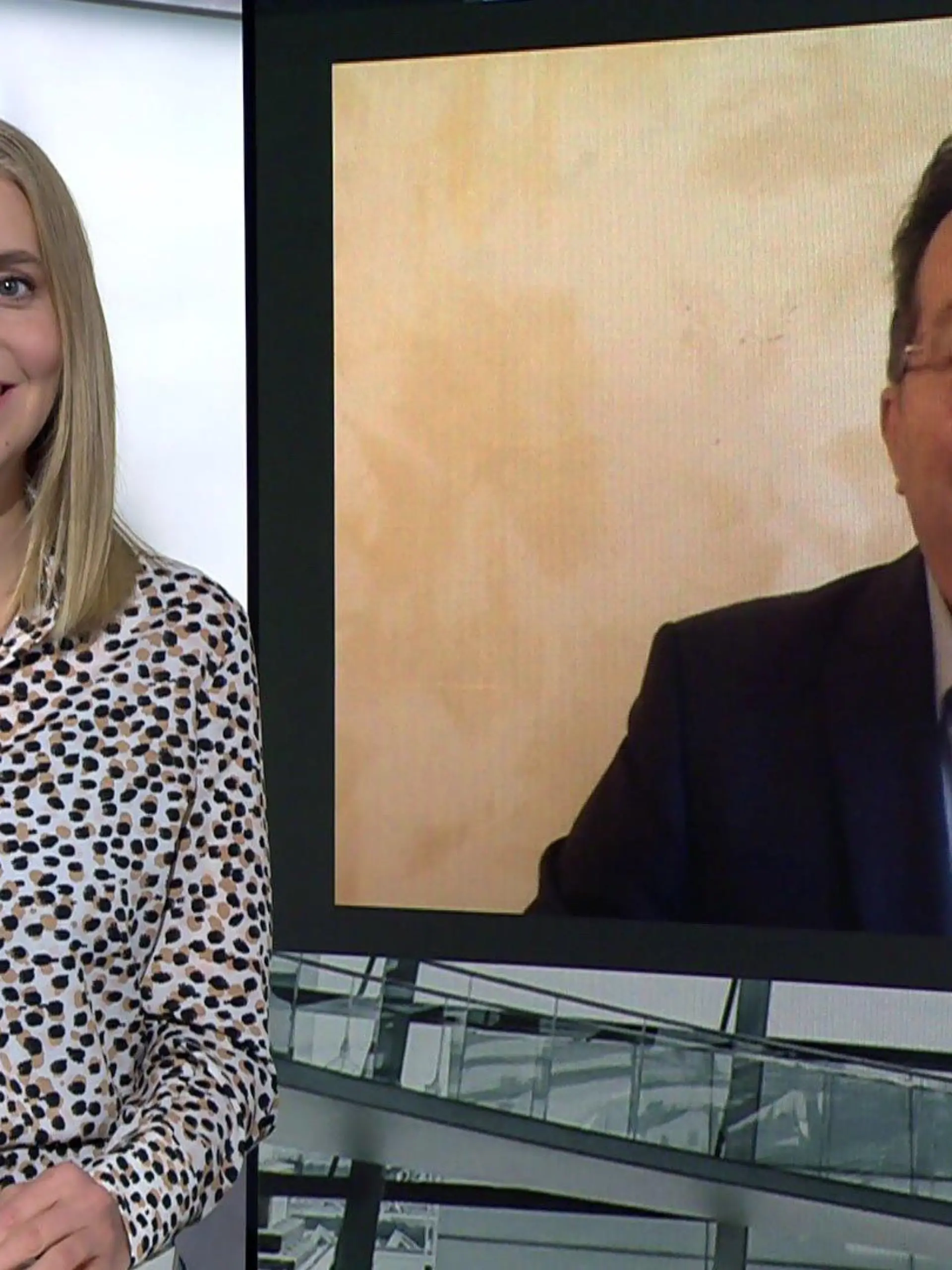 Nele Balgo spricht mit Ralph Thiele