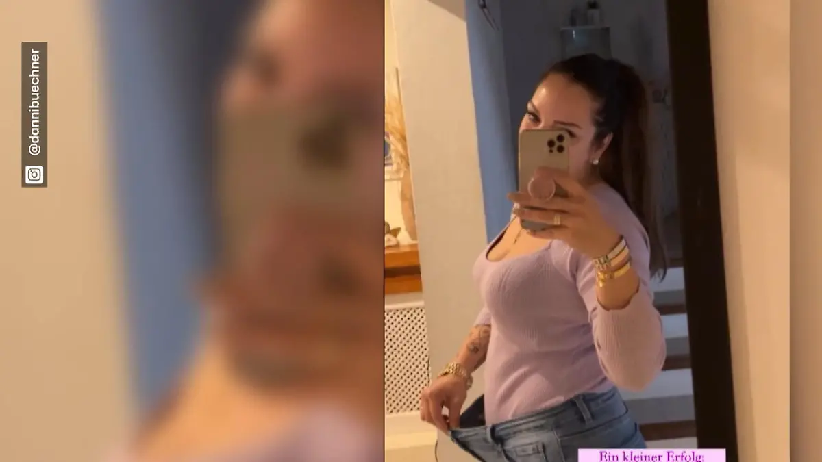 Danni Büchner präsentiert Abnehmerfolg Die Hose sitzt locker