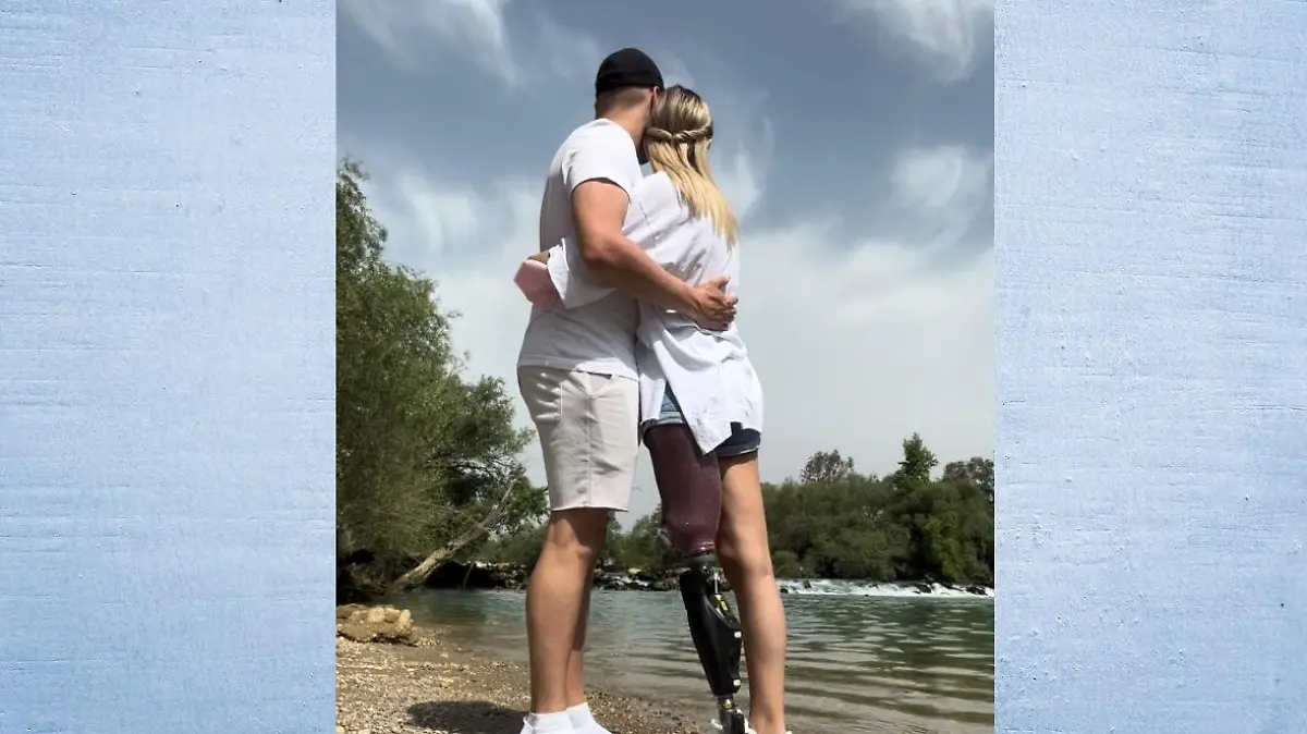 Anna Osicki mit ihrem Freund Patrick (25).