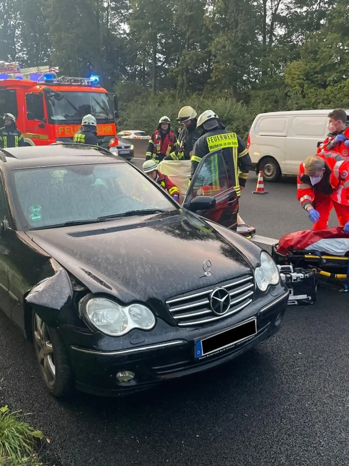 Unfallfahrzeug