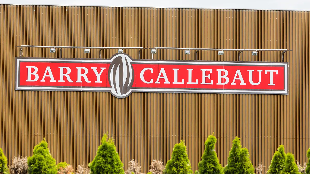  Logo des Schokoladenhersteller Barry Callebaut in Stettbach bei Dübendorf im Kanton Zürich. Stettbach, Schweiz, 07.07.2022 
