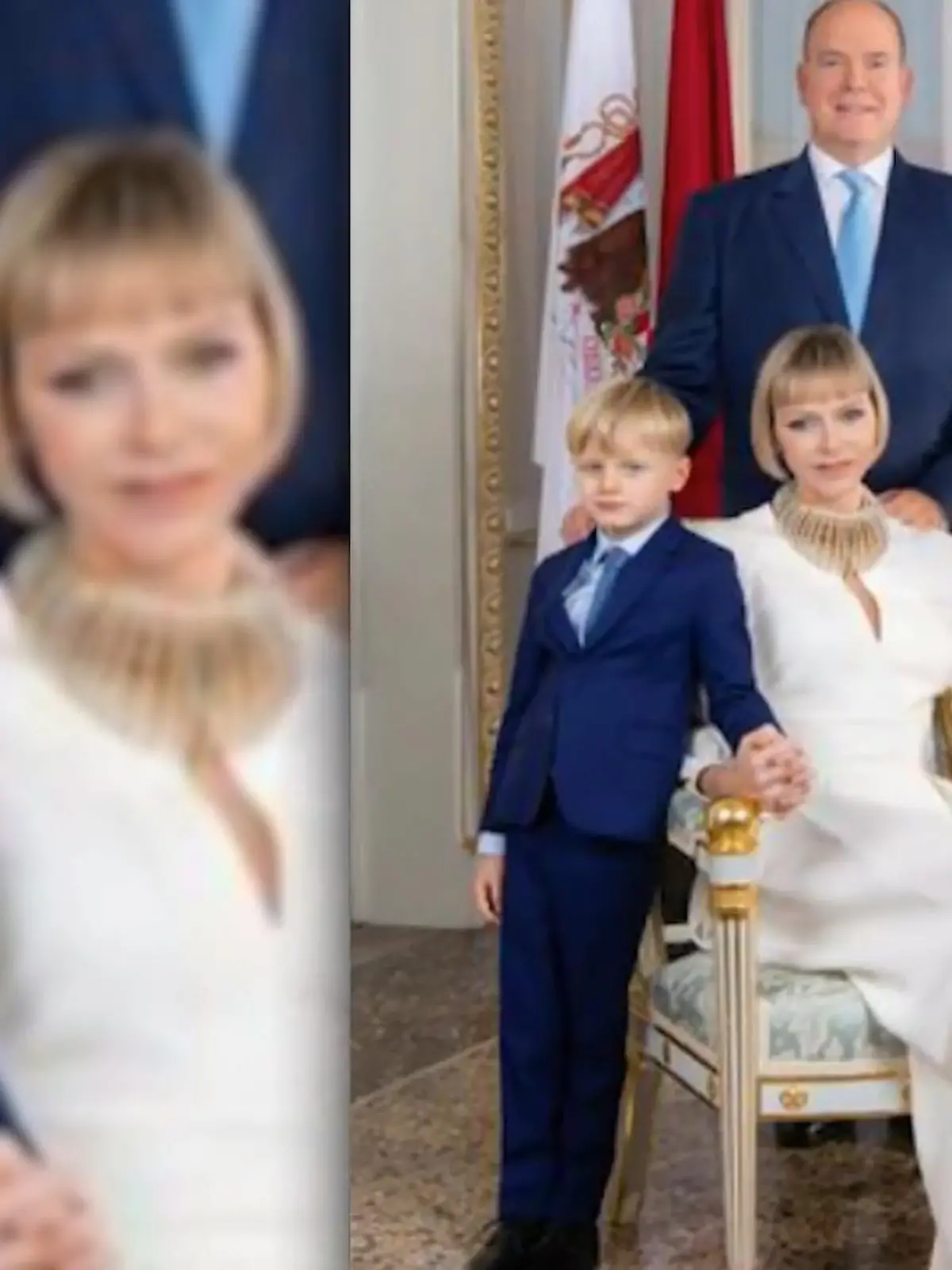 Bild zu: "Charlène von Monaco wagt neuen Haarschnitt"
