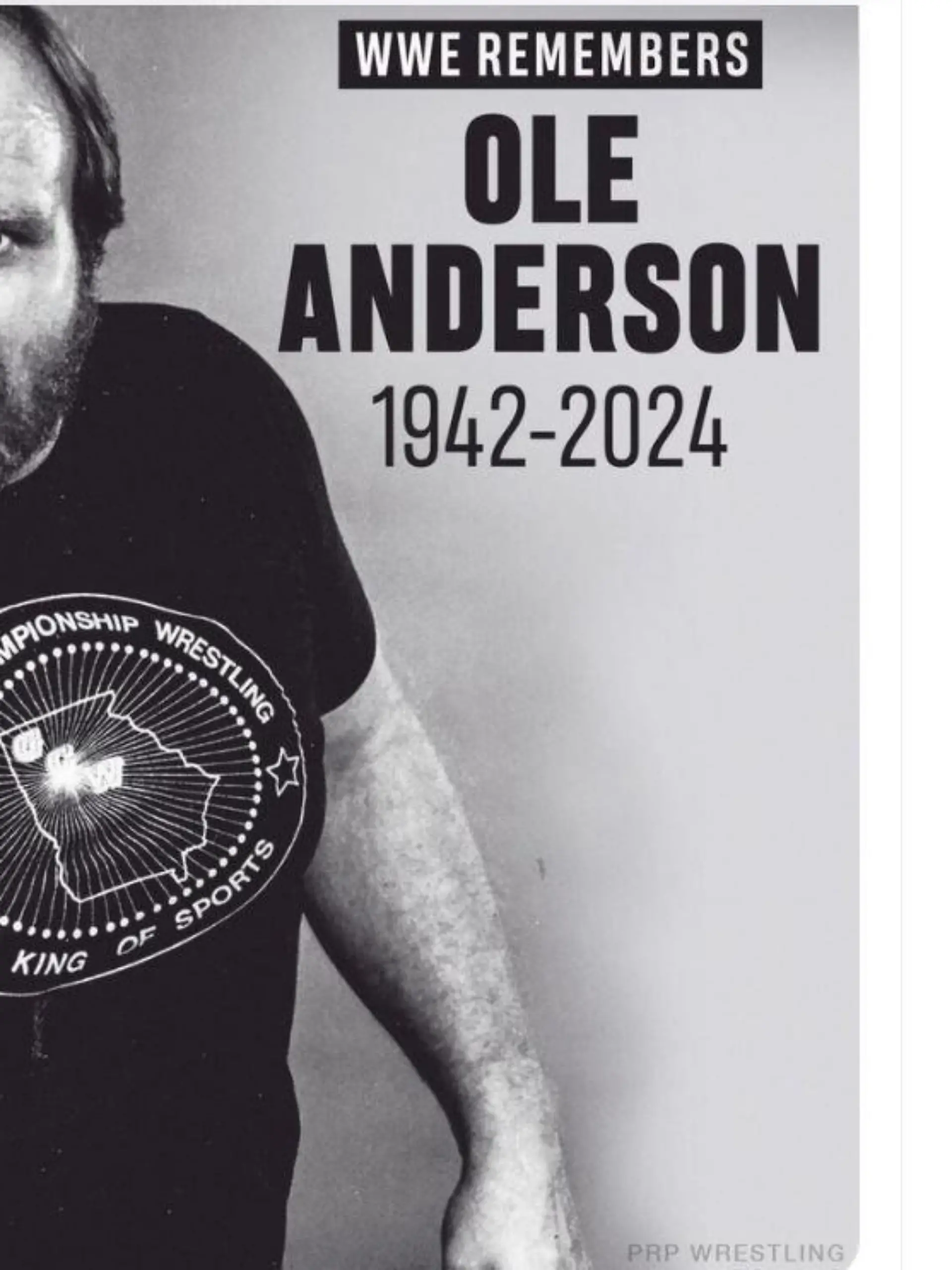 Ole Anderson ist tot