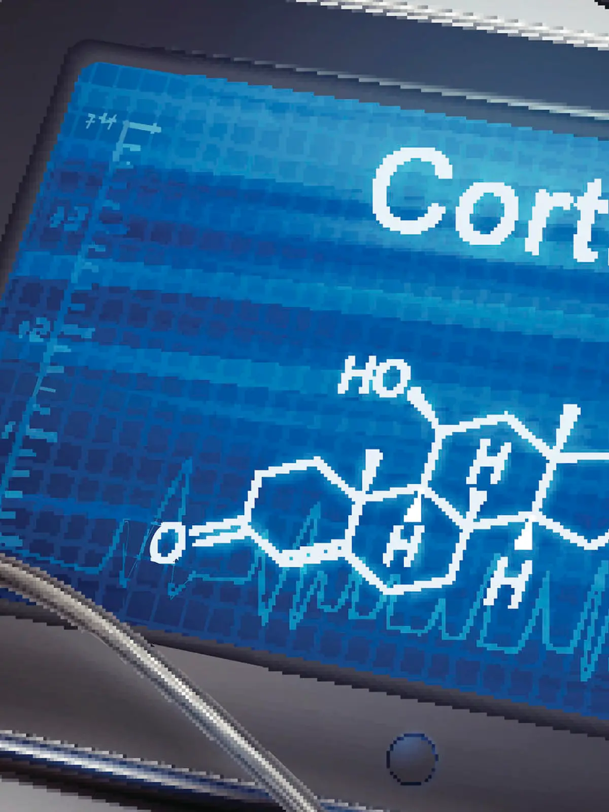 Cortisol ist ein körpereigenes Hormon, das in der Nebennierenrinde gebildet wird