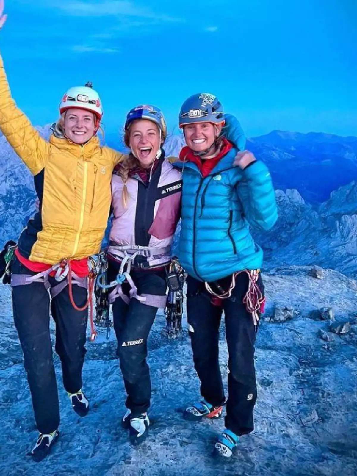 Sasha DiGiulian, Matilda Söderlund und Brette Harrington