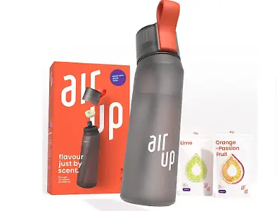 Air-Up-Wasserflasche Starter-Set inklusive zwei Duftpods