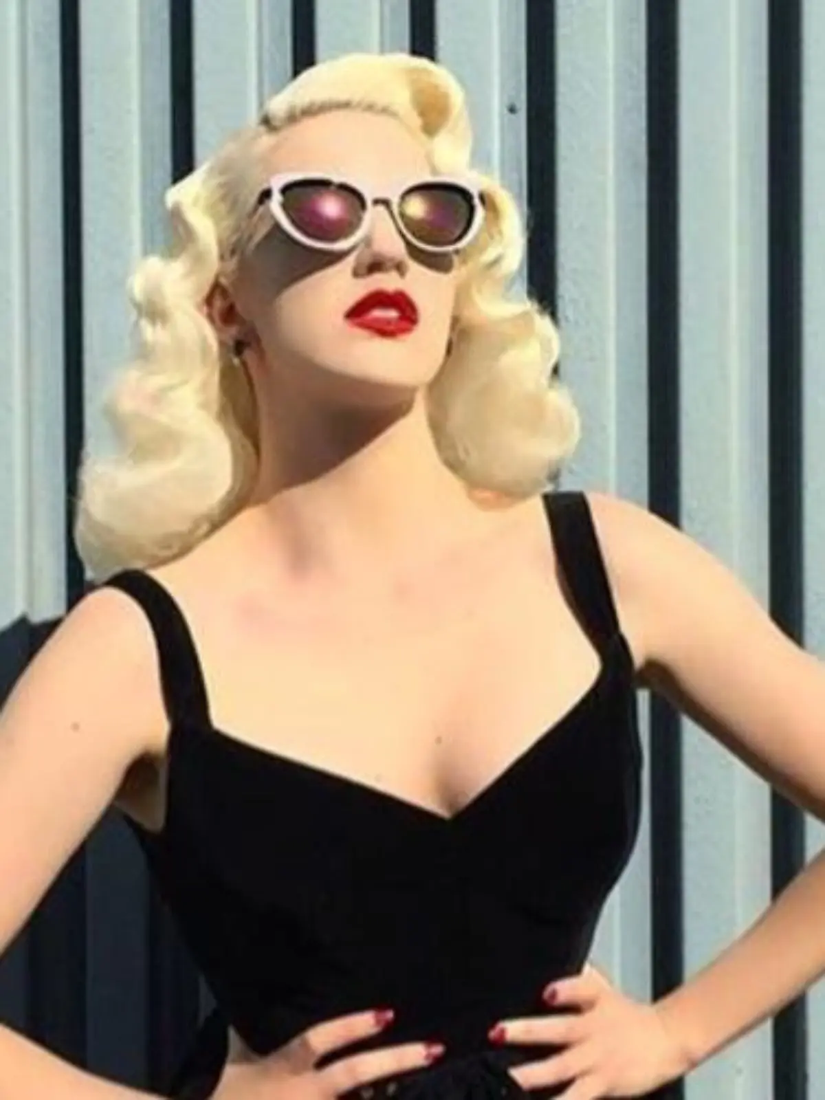 Retro-Frisure Hollywood Waves