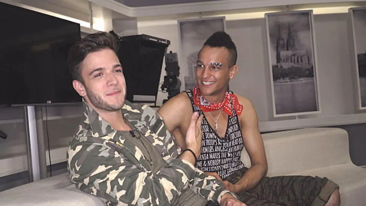 Luca Hnni und Prince Damien