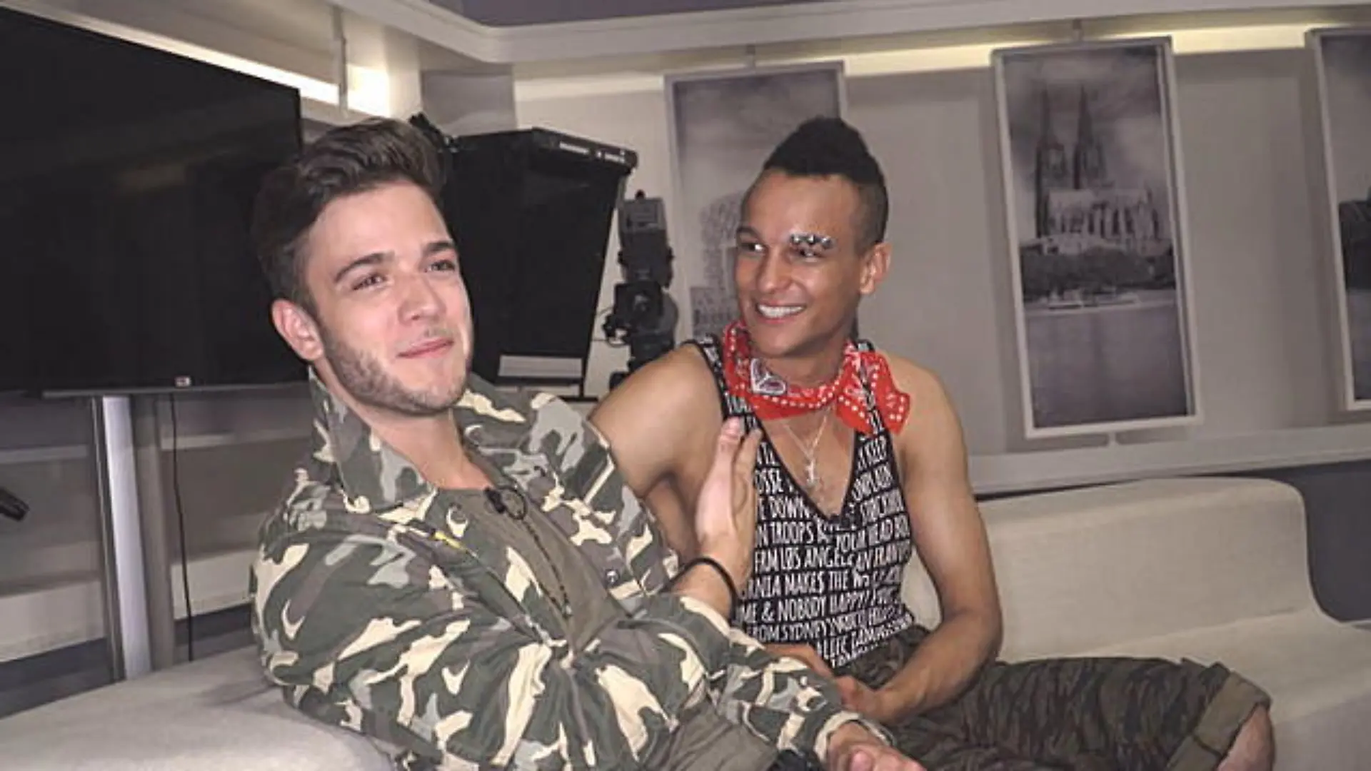 Luca Hnni und Prince Damien