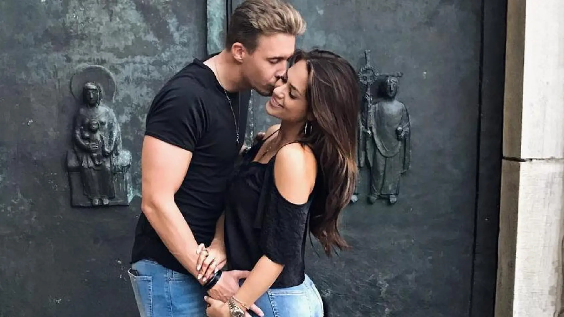 David Friedrich und Jessica Paszka sind glücklich