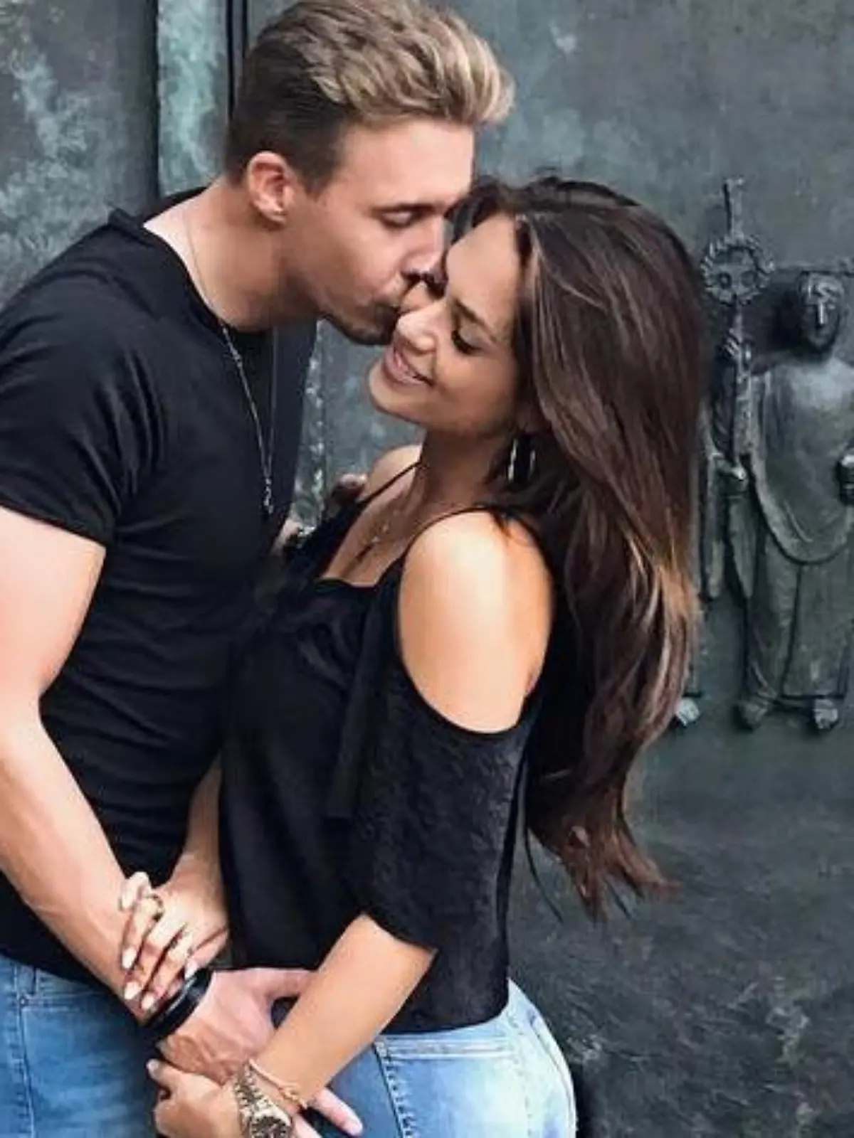 David Friedrich und Jessica Paszka sind glücklich