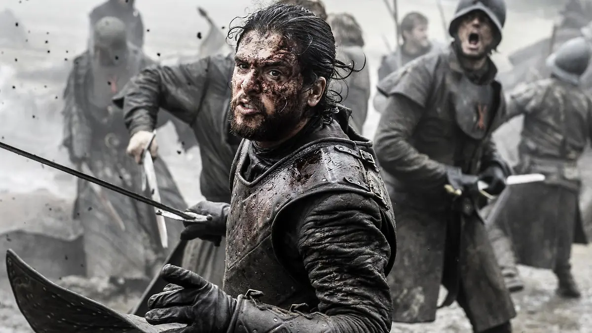 HANDOUT - Die undatierte Aufnahme zeigt Kit Harington in einer Szene aus der TV-Serie «Game of Thrones». Die siebte Staffel der Serie soll am 16. Juli in den USA anlaufen, gab der US-Sender HBO bekannt. ACHTUNG: Nur zur redaktionellen Verwendung in Zusammenhang mit der Berichterstattung über die genannte Serie und nur bei vollständiger Nennung der Quelle: Helen Sloan/HBO/AP/dpa - bis zum 23.03.2017 - zu dpa ««Game of Thrones» - siebte Staffel startet Mitte Juli» vom 09.03.2017) Foto: Helen Sloan/HBO/AP/dpa +++(c) dpa - Bildfunk+++