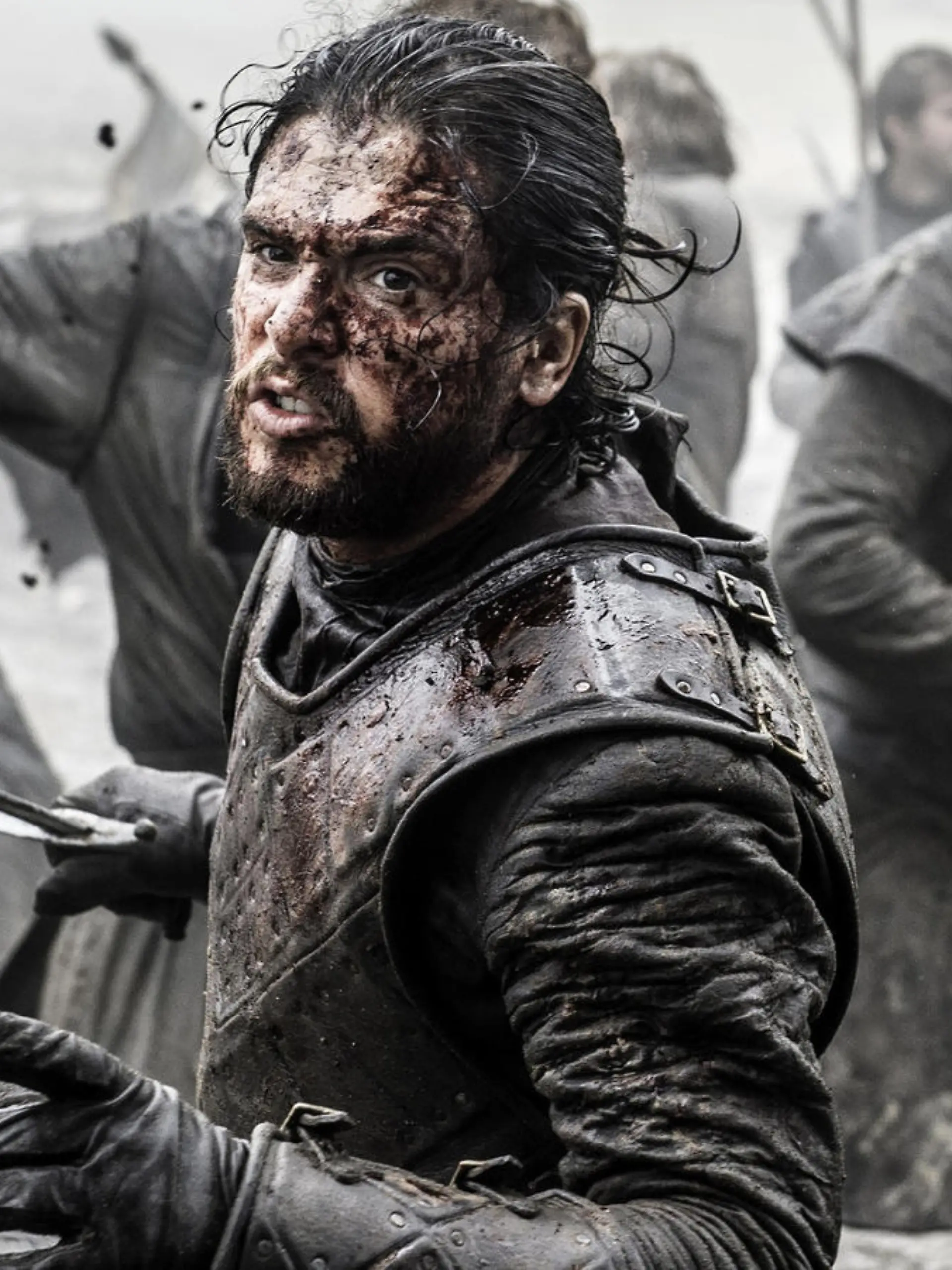 HANDOUT - Die undatierte Aufnahme zeigt Kit Harington in einer Szene aus der TV-Serie «Game of Thrones». Die siebte Staffel der Serie soll am 16. Juli in den USA anlaufen, gab der US-Sender HBO bekannt. ACHTUNG: Nur zur redaktionellen Verwendung in Zusammenhang mit der Berichterstattung über die genannte Serie und nur bei vollständiger Nennung der Quelle: Helen Sloan/HBO/AP/dpa - bis zum 23.03.2017 - zu dpa ««Game of Thrones» - siebte Staffel startet Mitte Juli» vom 09.03.2017) Foto: Helen Sloan/HBO/AP/dpa +++(c) dpa - Bildfunk+++