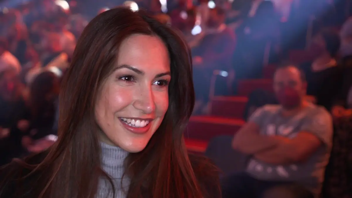Clea-Lacy Juhn hat Riccardo in der dritten "Let's Dance"-Show wieder im Publikum angefeuert.