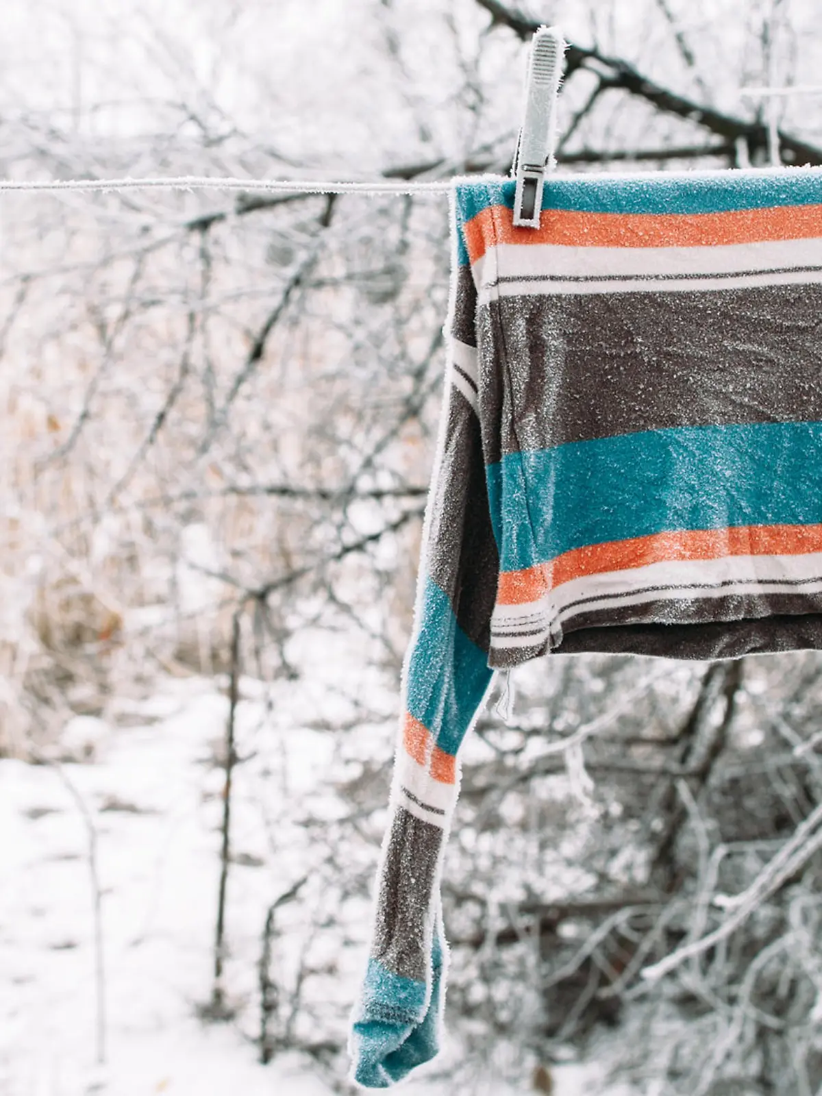 Dies liegt am physikalischen Prinzip der Sublimation