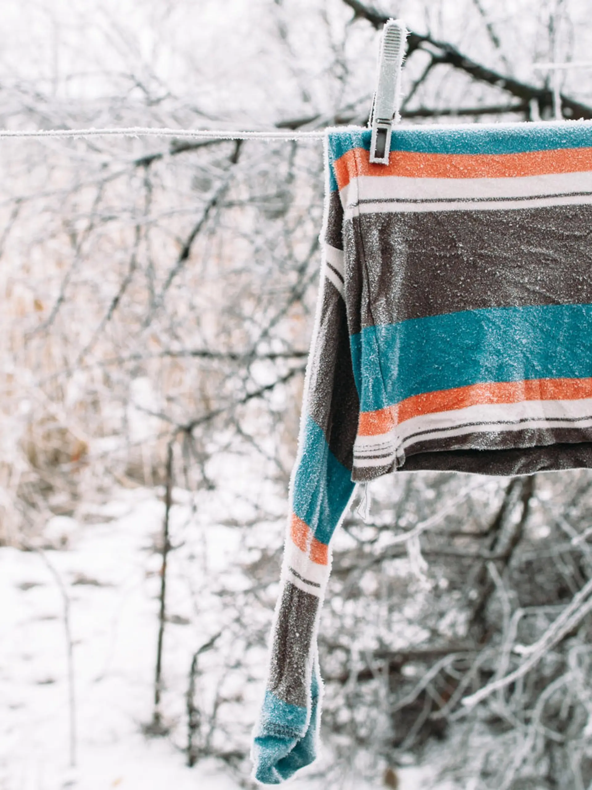 Dies liegt am physikalischen Prinzip der Sublimation
