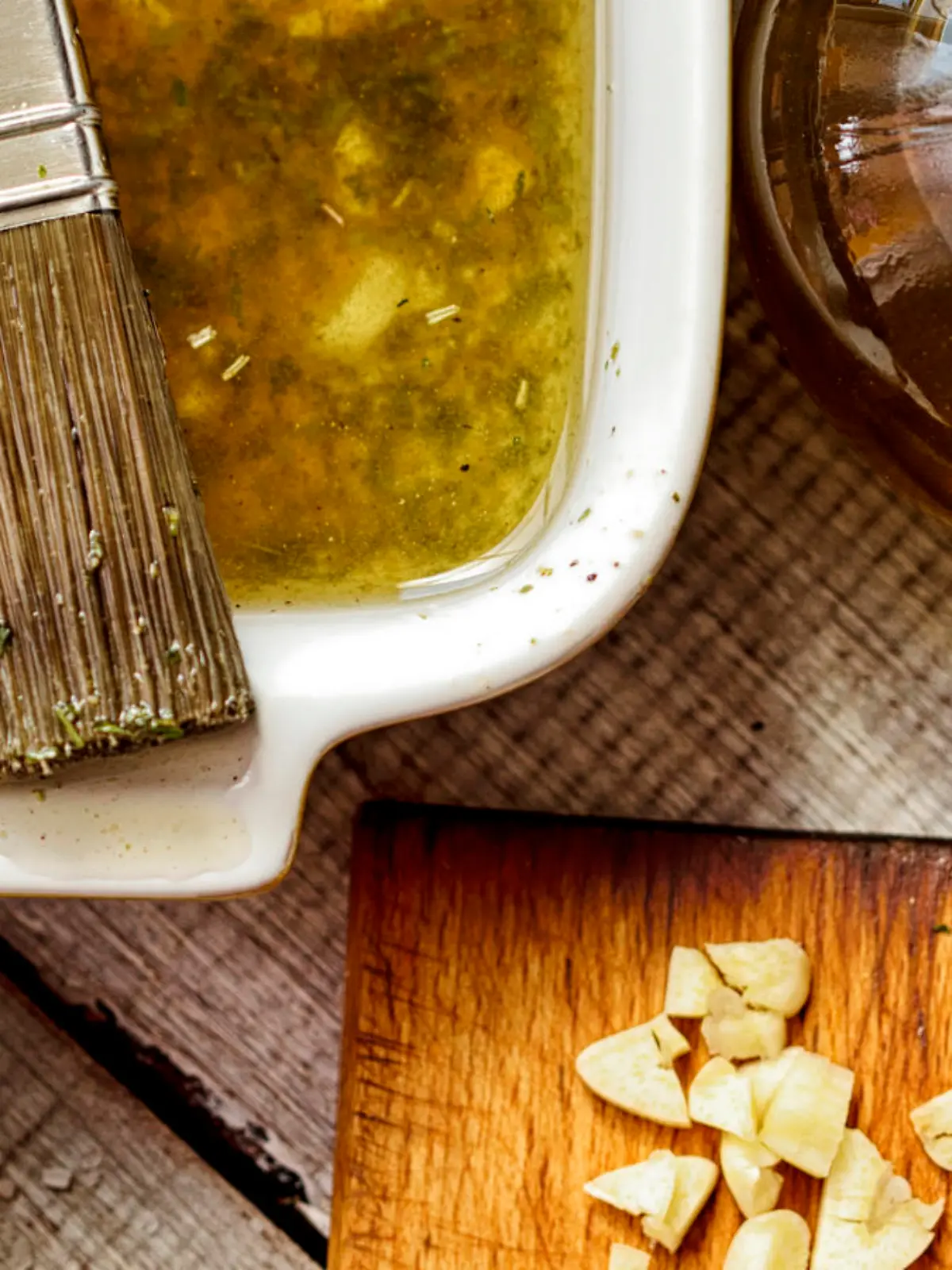 making marinade 