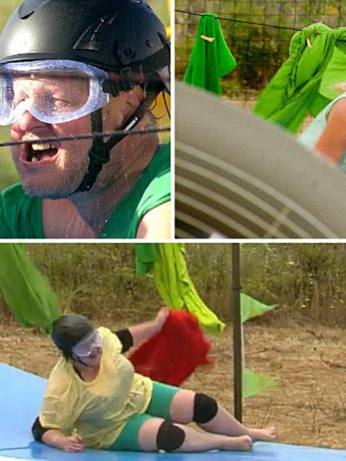 Die Sommerhaus-Promis geben beim Spiel "Vom Winde verweht" alles