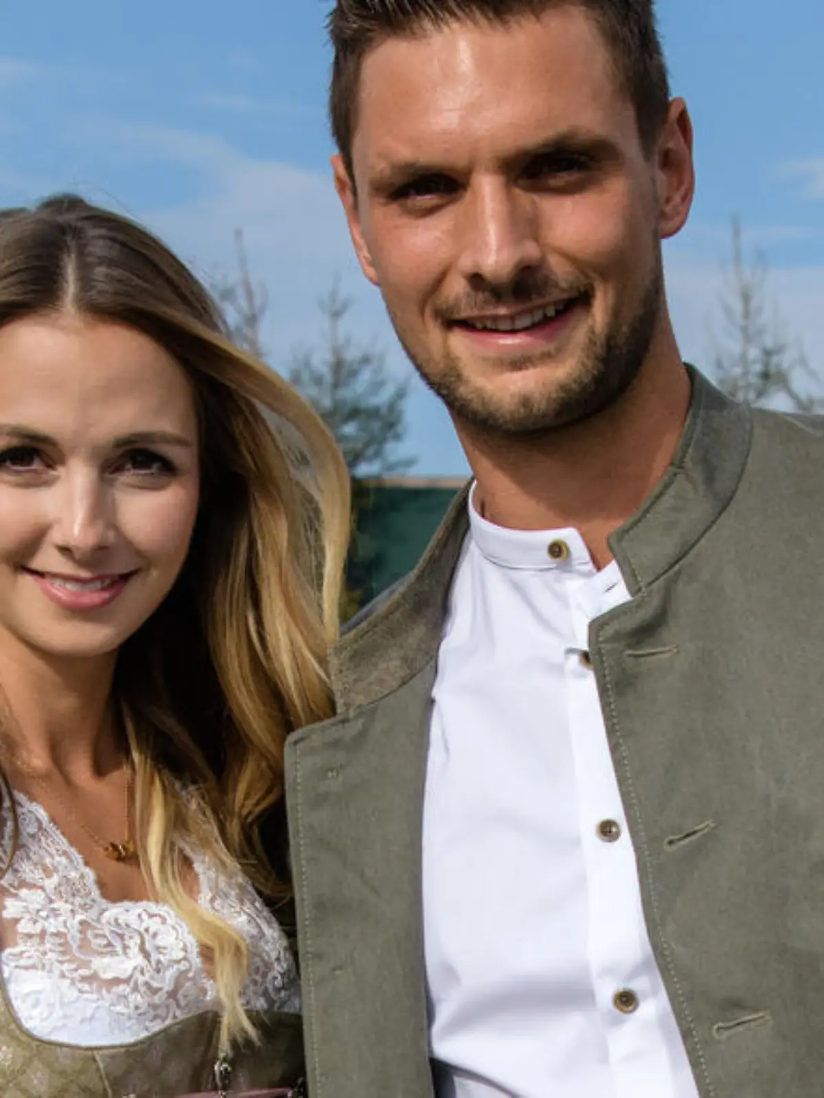 Lisa und Sven Ulreich auf dem Münchner Oktoberfest 2018.