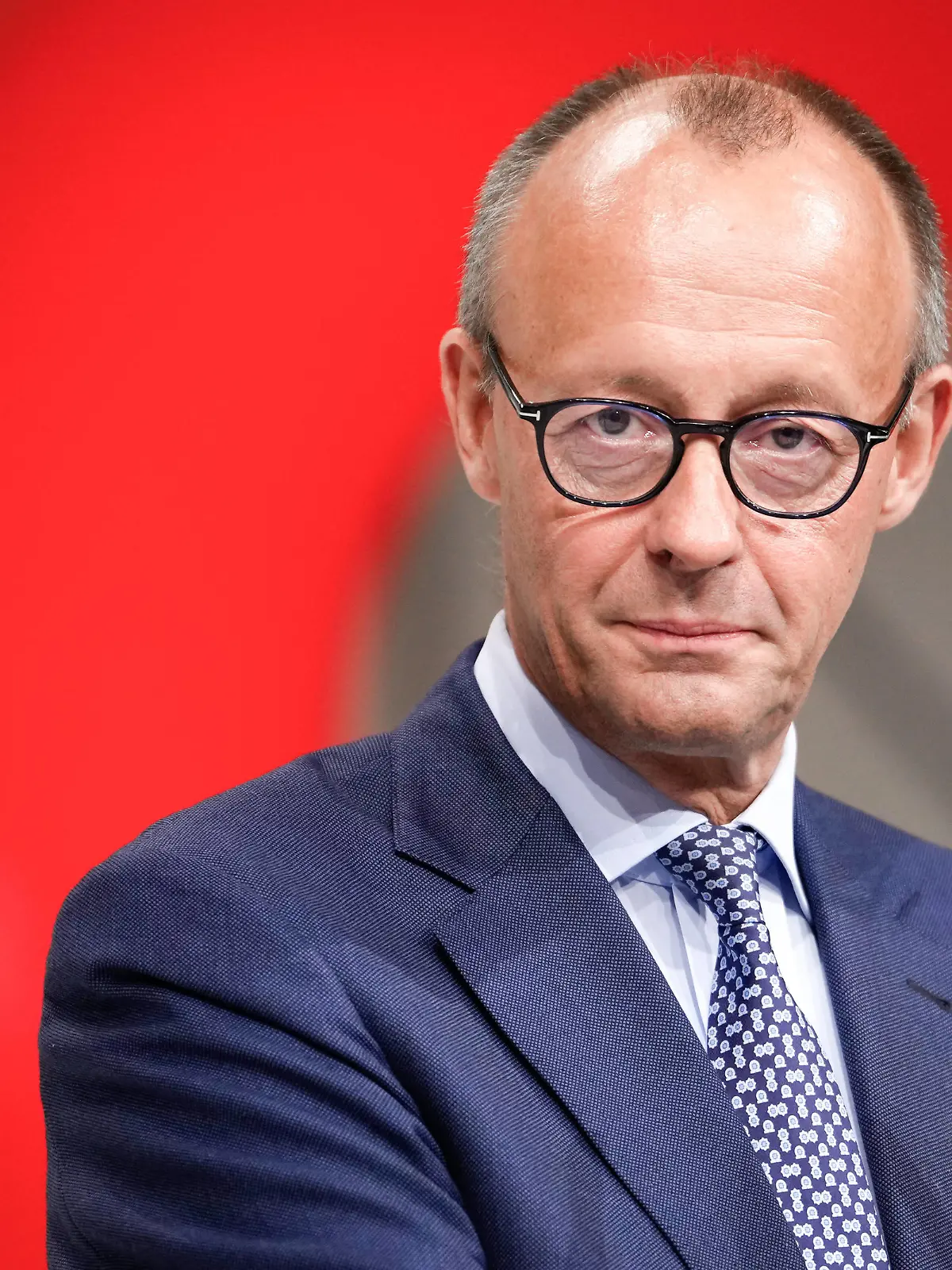  35. Parteitag der CDU Deutschland in der Messe Hannover Aktuell, 10.09.2022, Hannover, Friedrich Merz Vorsitzender der CDU und Vorsitzender der CDU/CSU-Bundestagsfraktion auf dem 35. Parteitag der CDU Deutschlands an seine Dankesworte im Anschluss an die Grusswort des Vorsitzenden der Christlich-Sozialen Union in Bayern Ministerpraesident MdL in der Messe Hannover Hannover Niedersachsen Deutschland *** 35 Party Congress of the CDU Germany in the Hanover Fair Current, 10 09 2022, Hanover, Friedrich Merz Chairman of the CDU and Chairman of the CDU CSU parliamentary group at the 35 Party Congress of the CDU Germany to his words of thanks following the greeting of the Chairman of the Christian Social Union in Bavaria Ministerpraesident M