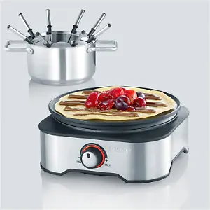 SEVERIN FO 2409 Fondue-/Crepes-Kombi