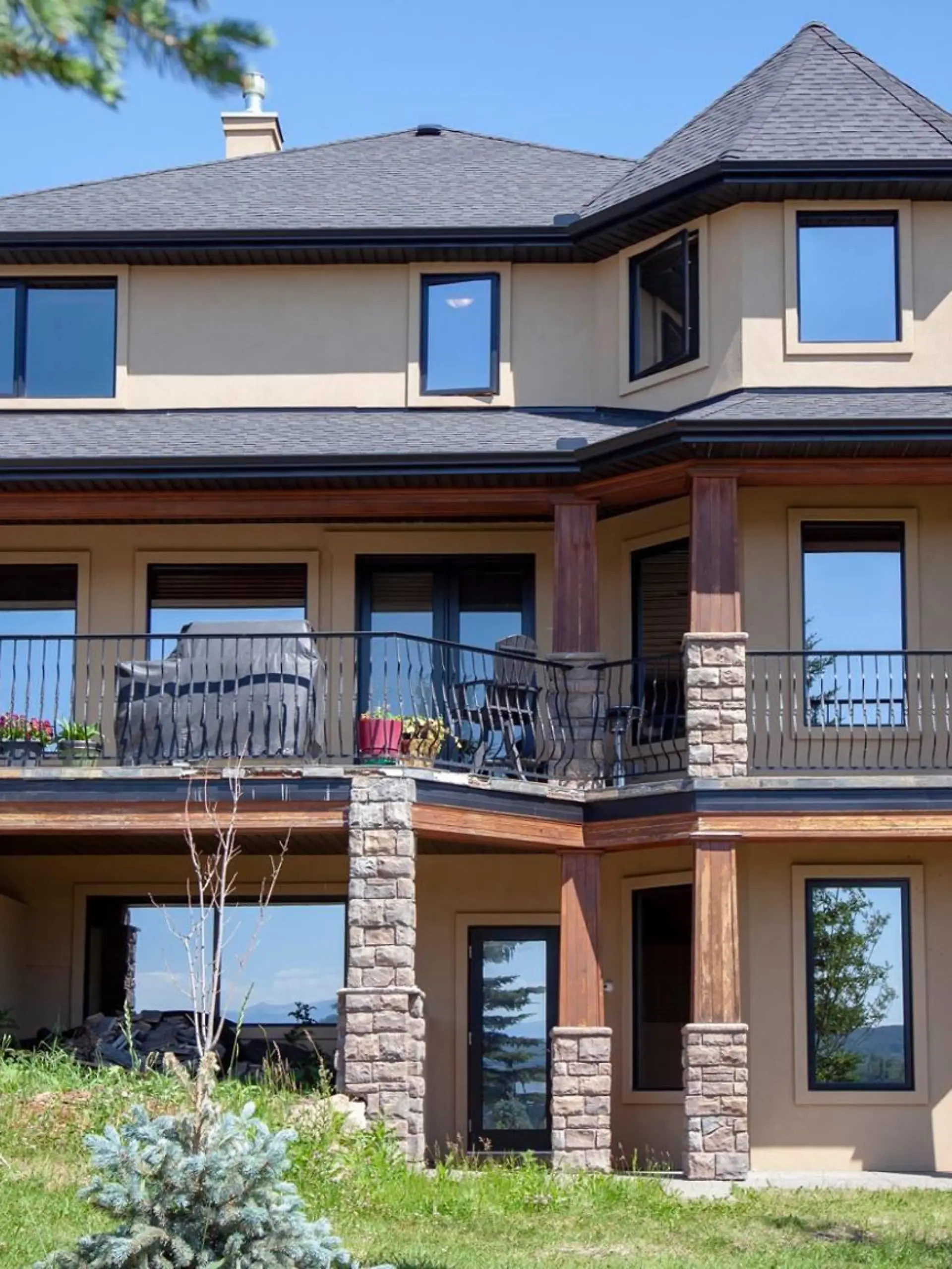 Das Haus am See in Kanada