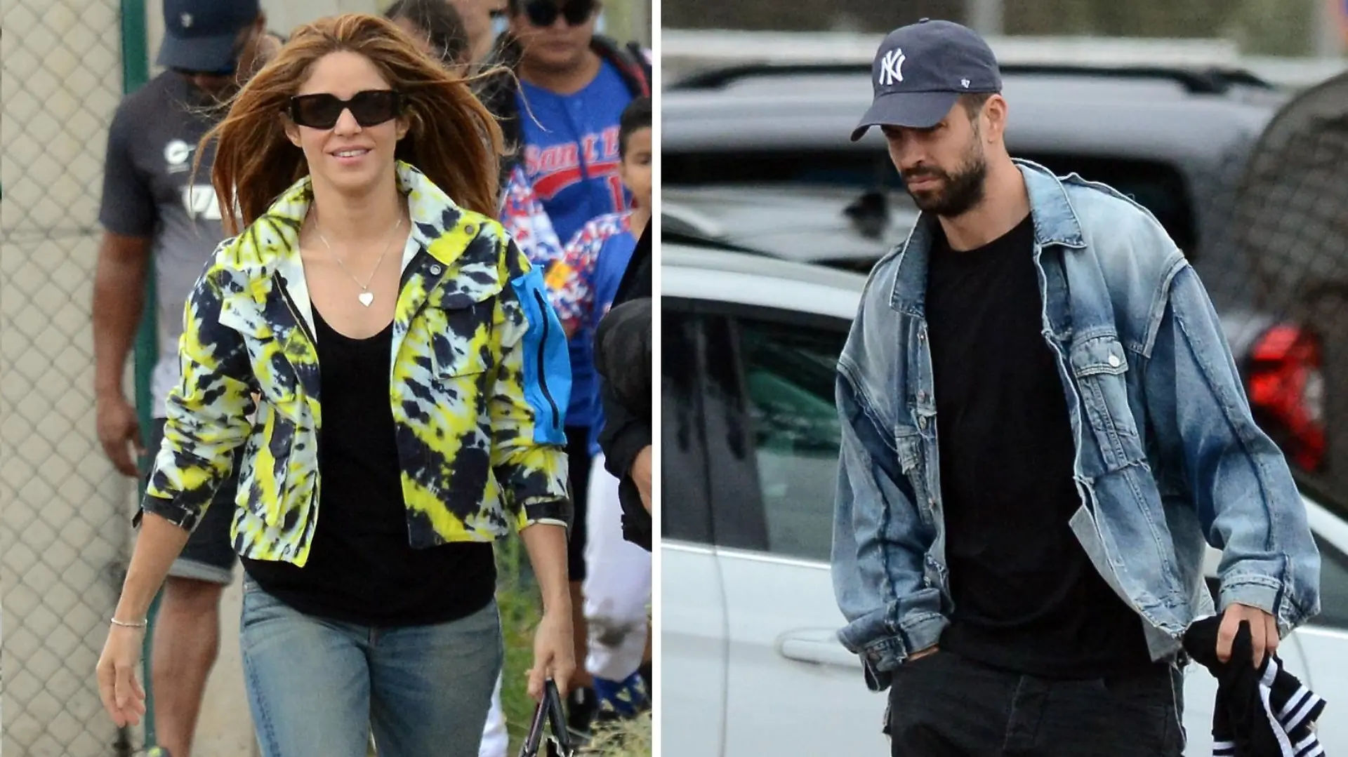 SONDERKONDITIONEN: MINDESTHONORAR: EXCLUSIVE: Colombian singer Shakira and her husband, Barca player Gerard Pique, spotted as spectators of a Baseball game played by their son Milan. 
Pique went with his mother and Shakira with a group of friends and also her mother. Several meters apart, they practically did not look at each other and only when their other son Shasa went to say goodbye to his mother were they close.
**USE CHILD PIXELATED IMAGES IF YOUR TERRITORY REQUIRES IT**
Pictured: Shakira
Ref: SPL5488742 240922 EXCLUSIVE
Picture by: MPH / SplashNews.com
Splash News and Pictures
USA: +1 310-525-5808
London: +44 (0)20 8126 1009
Berlin: +49 175 3764 166
photodesk@splashnews.com
World Rights, No Aruba Rights, No Argentina Rights, No Bolivia Rights, No Brazil Rights, No Chile Rights, No Colombia Rights, No Ecuador Rights, No French Guiana Rights, No Guyana Rights, No Suriname Rights, No Paraguay Rights, No Peru Rights, No Portugal Rights, No Spain Rights, No Trinidad And Tobago Rights, No Curaçao Rights, No Uruguay Rights, No Venezuela Rights
