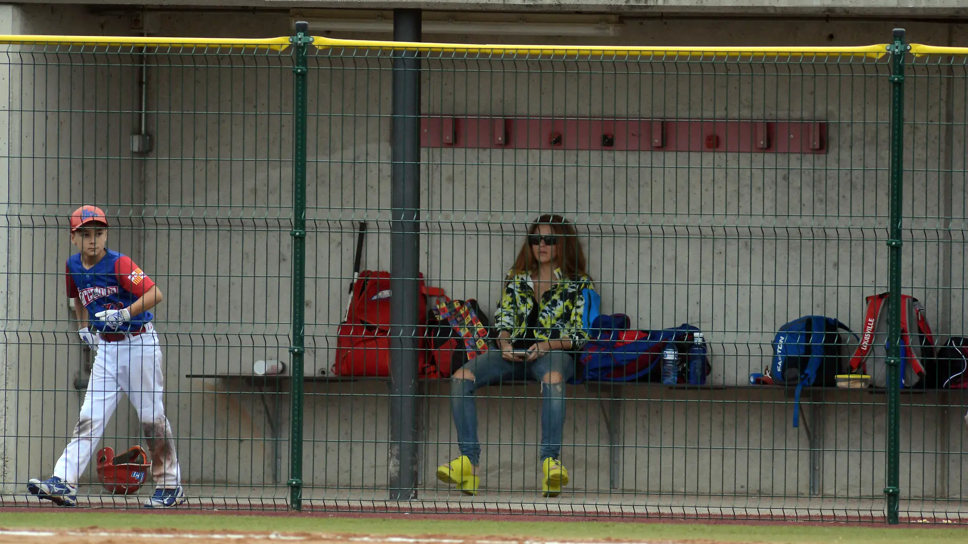 SONDERKONDITIONEN: MINDESTHONORAR: EXCLUSIVE: Colombian singer Shakira and her husband, Barca player Gerard Pique, spotted as spectators of a Baseball game played by their son Milan. 
Pique went with his mother and Shakira with a group of friends and also her mother. Several meters apart, they practically did not look at each other and only when their other son Shasa went to say goodbye to his mother were they close.
**USE CHILD PIXELATED IMAGES IF YOUR TERRITORY REQUIRES IT**
Pictured: Shakira
Ref: SPL5488742 240922 EXCLUSIVE
Picture by: MPH / SplashNews.com
Splash News and Pictures
USA: +1 310-525-5808
London: +44 (0)20 8126 1009
Berlin: +49 175 3764 166
photodesk@splashnews.com
World Rights, No Aruba Rights, No Argentina Rights, No Bolivia Rights, No Brazil Rights, No Chile Rights, No Colombia Rights, No Ecuador Rights, No French Guiana Rights, No Guyana Rights, No Suriname Rights, No Paraguay Rights, No Peru Rights, No Portugal Rights, No Spain Rights, No Trinidad And Tobago Rights, No Curaçao Rights, No Uruguay Rights, No Venezuela Rights
