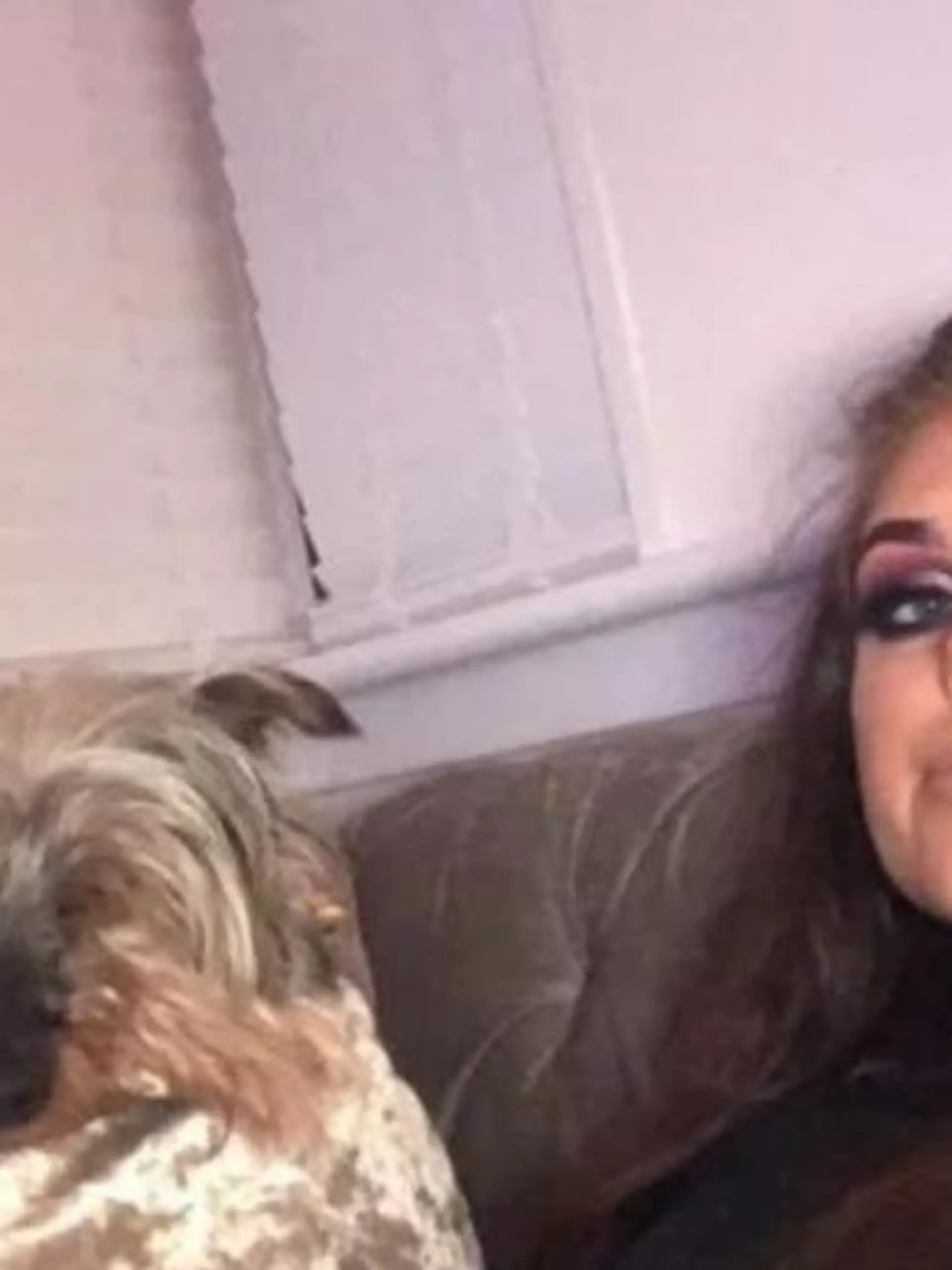 Emma McNulty und ihre Hündin Millie.