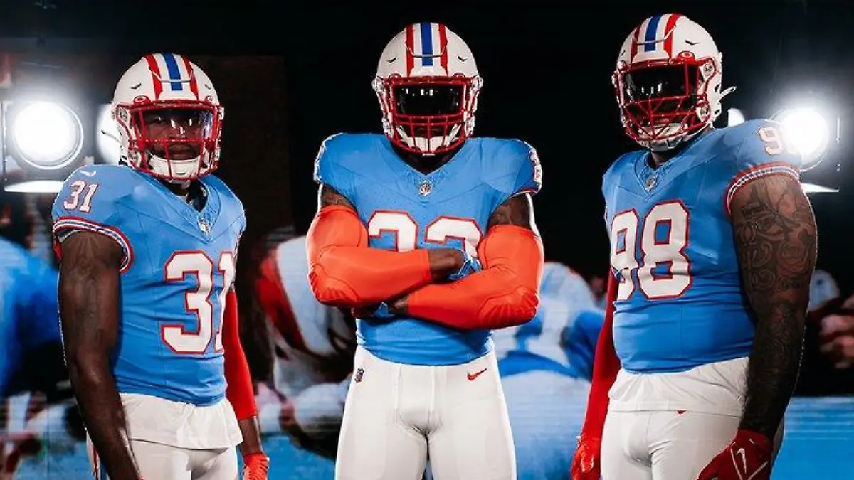 Das neue Trikot der Tennessee Titans.