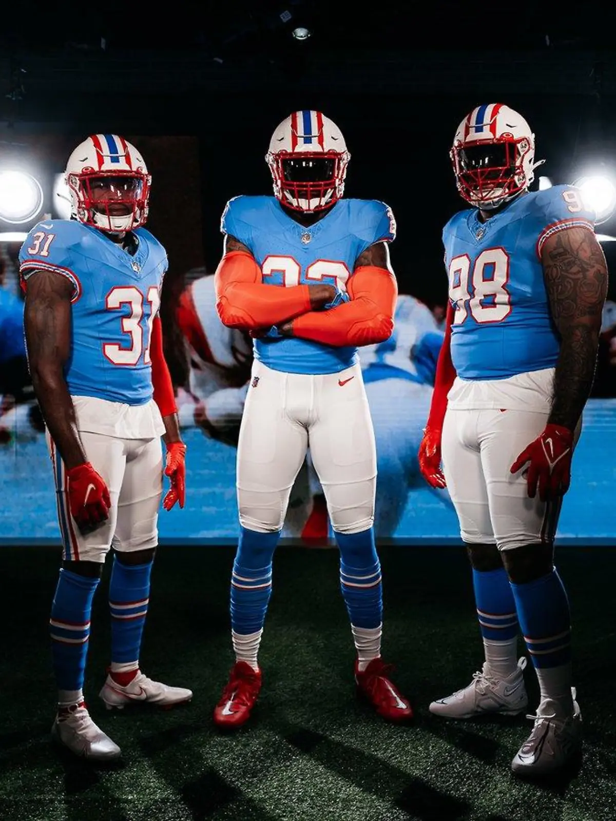 Das neue Trikot der Tennessee Titans.