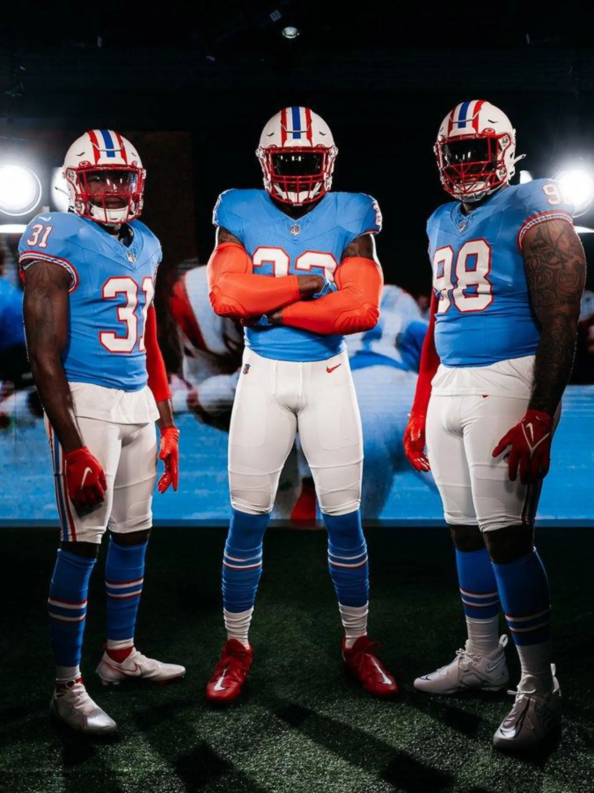 Das neue Trikot der Tennessee Titans.